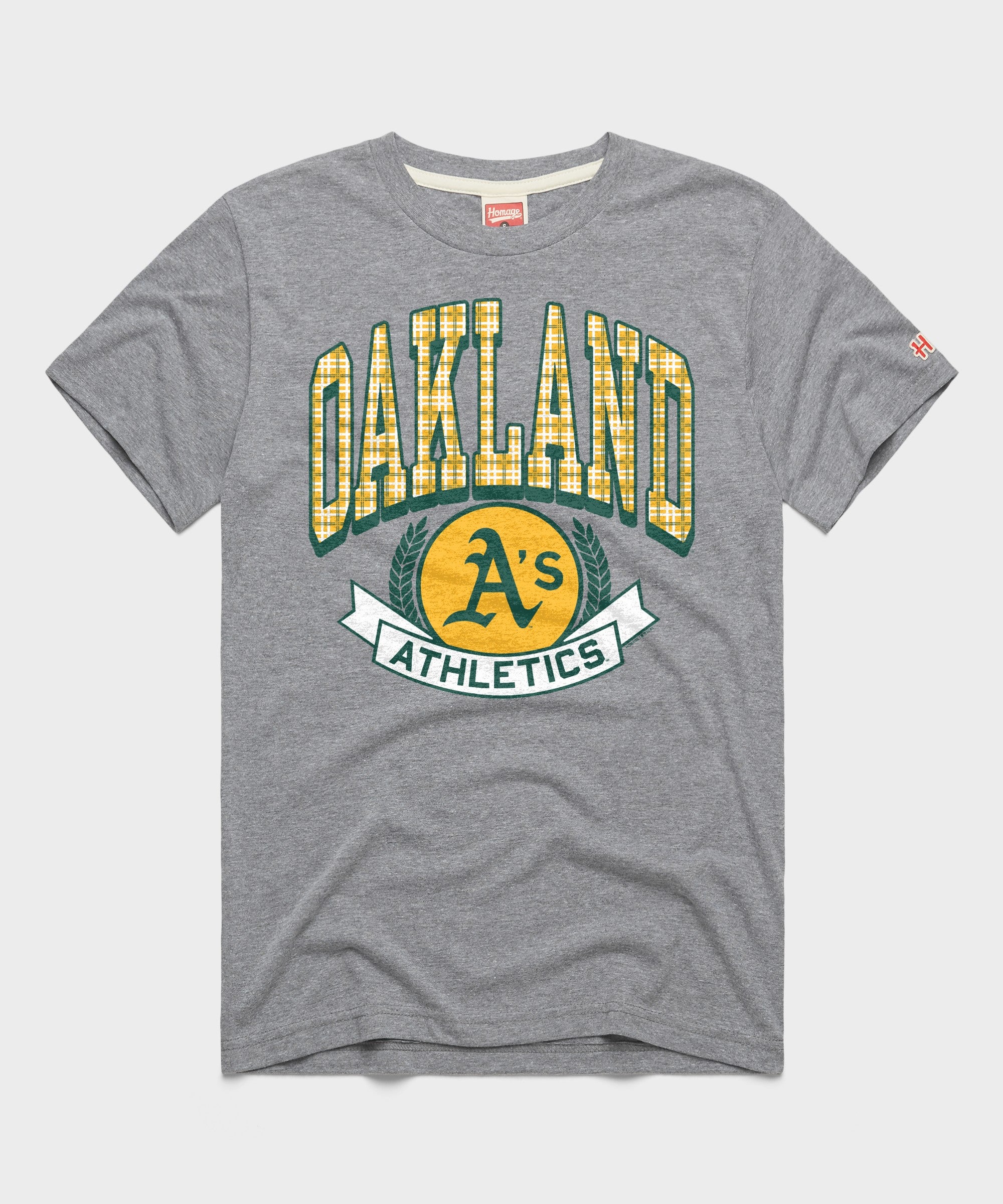 Oakland A's Plaid