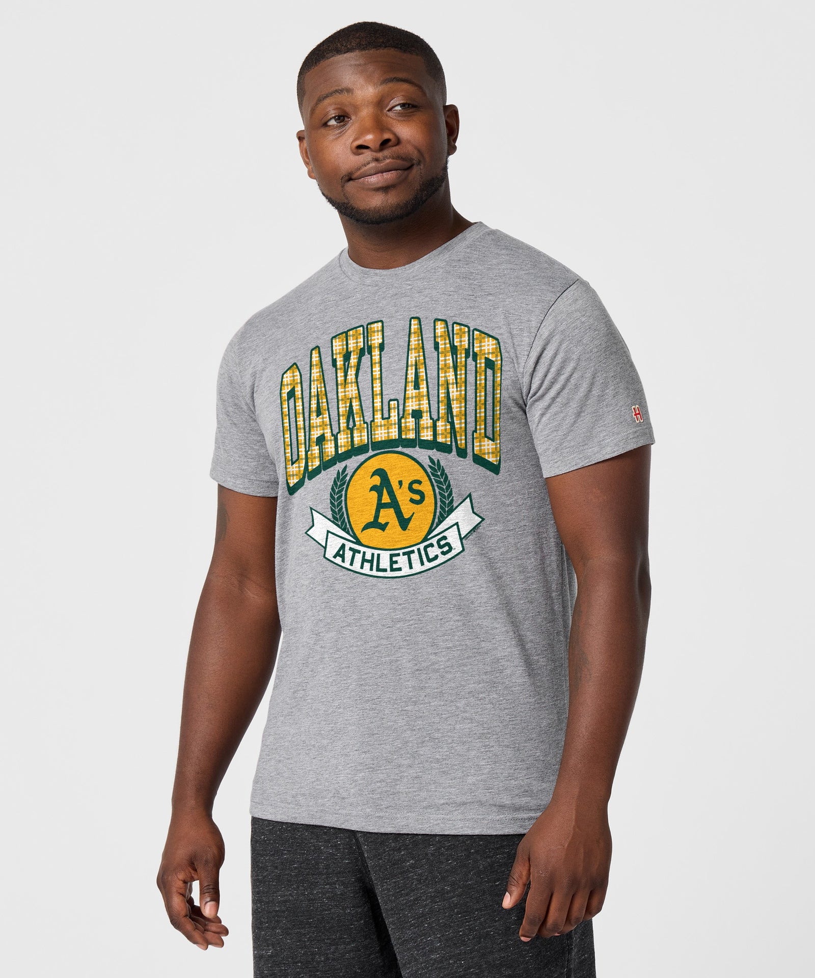 Oakland A's Plaid