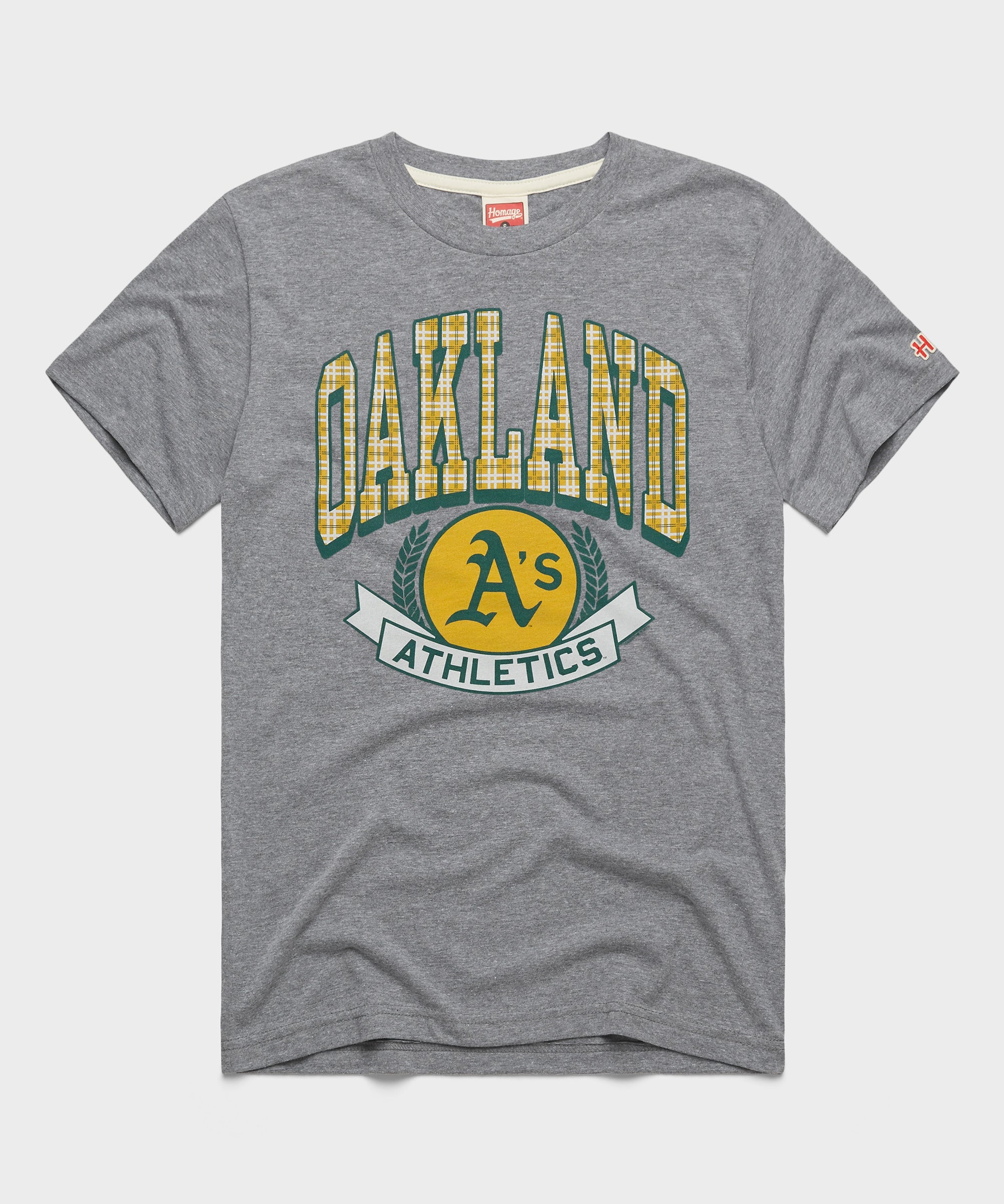 Oakland A's Plaid