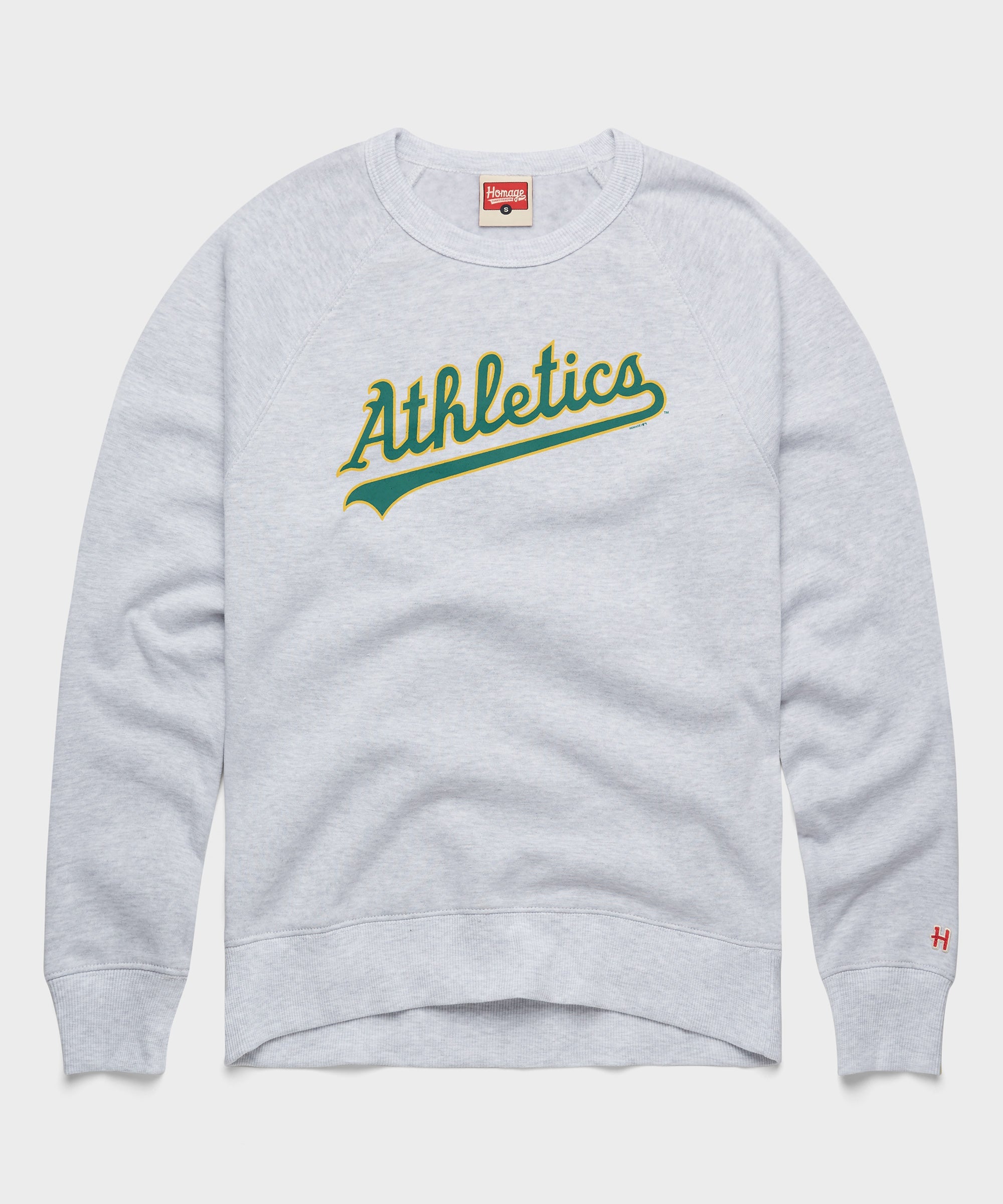 Oakland Athletics Jersey Logo '93 Crewneck