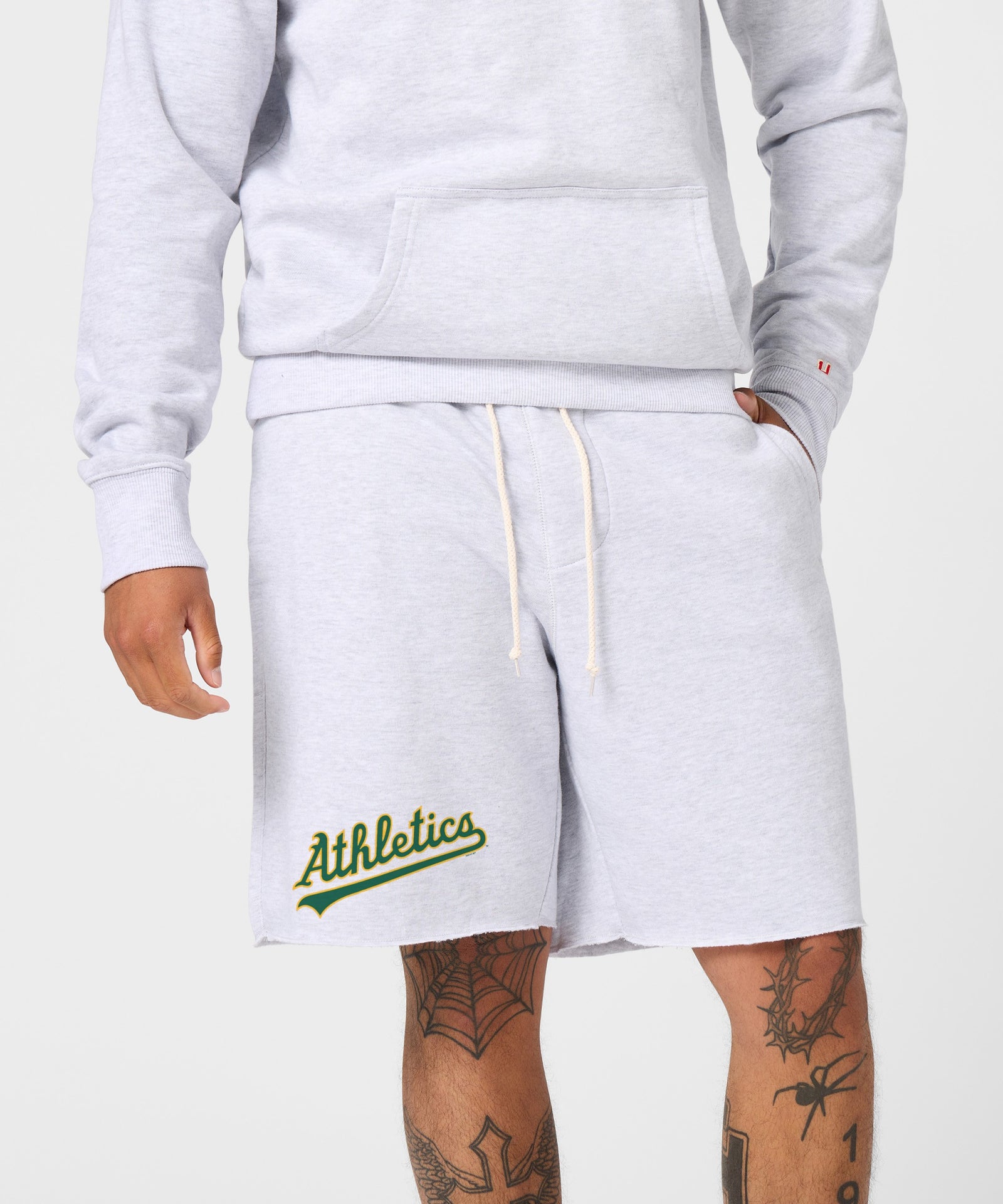 Oakland Athletics Jersey Logo '93 Sweat Shorts