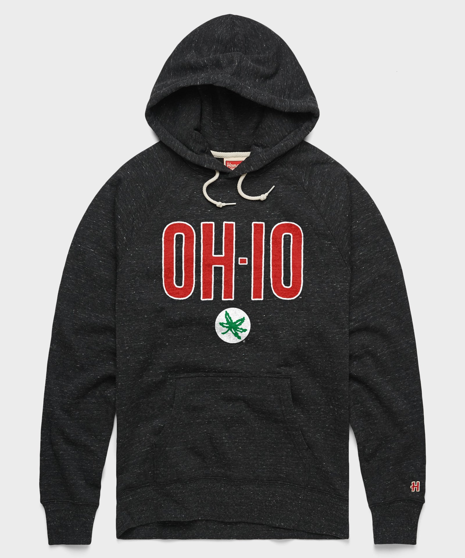 Oh Io Buckeye Leaf Hoodie