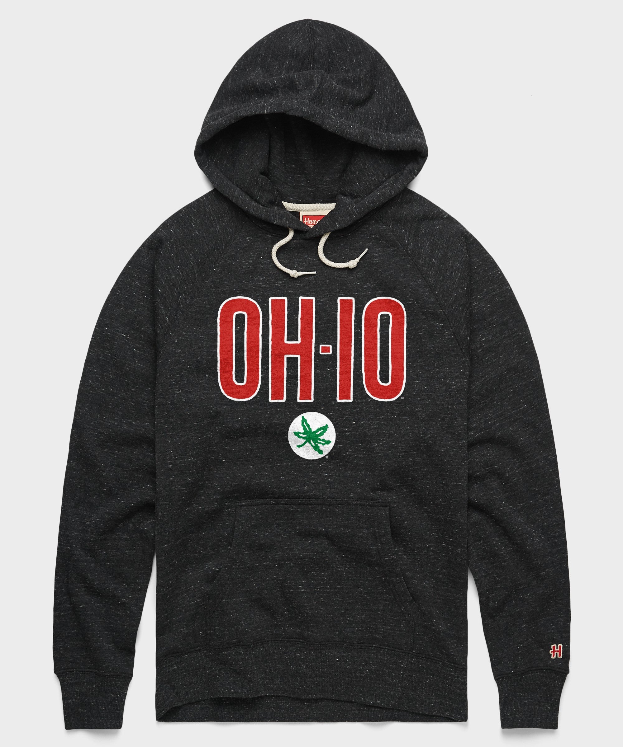 Oh Io Buckeye Leaf Hoodie