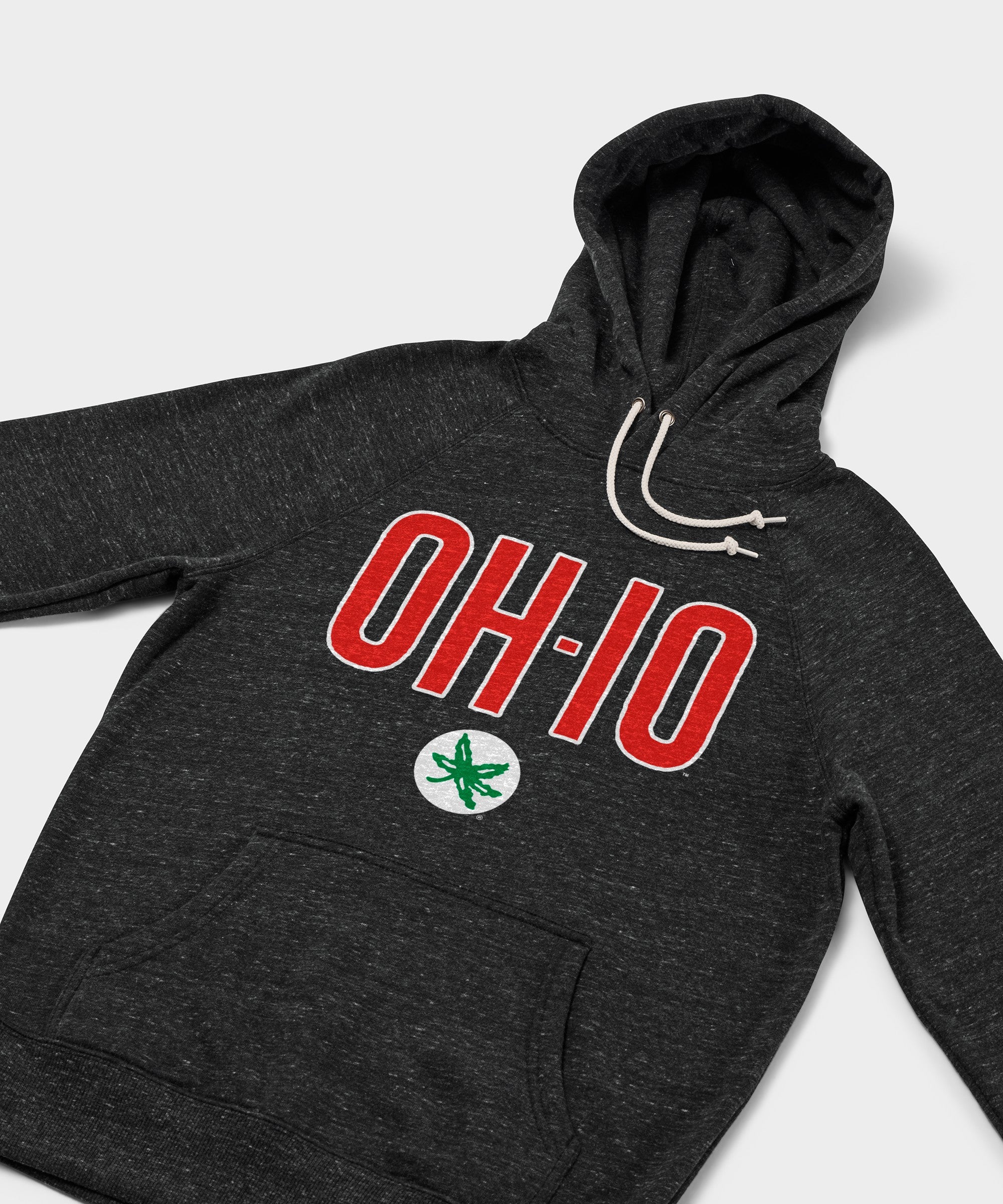 Oh Io Buckeye Leaf Hoodie