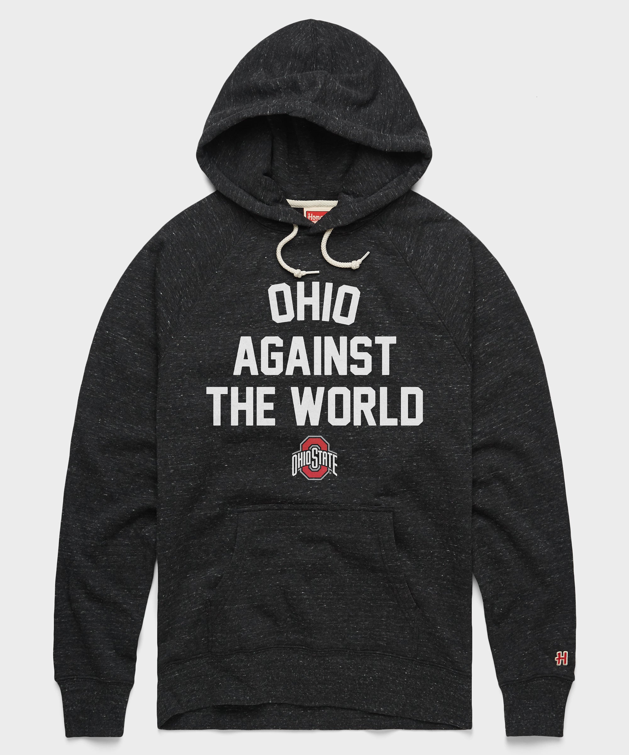 Ohio Against The World x Ohio State Buckeyes Hoodie Charcoal