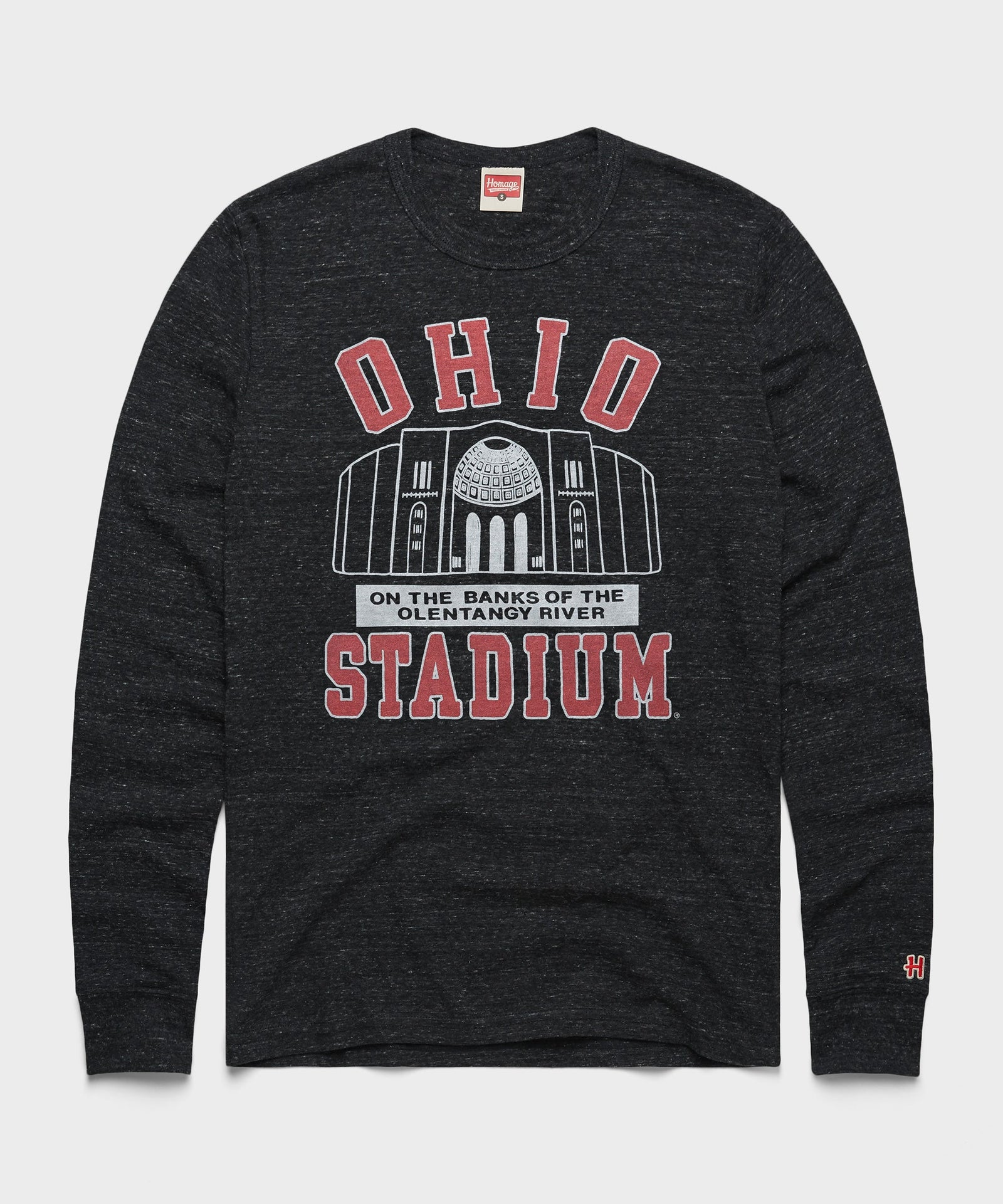 Ohio Stadium Olentangy Long Sleeve Tee