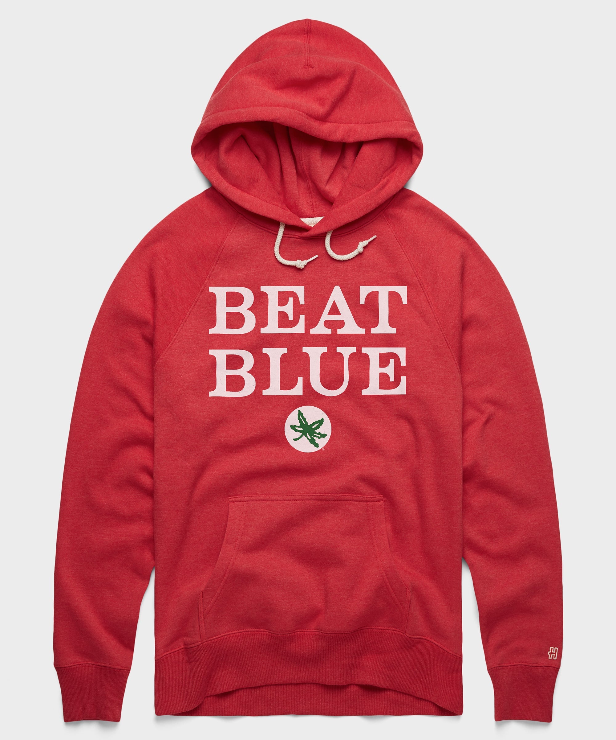 Ohio State Beat Blue Hoodie Red