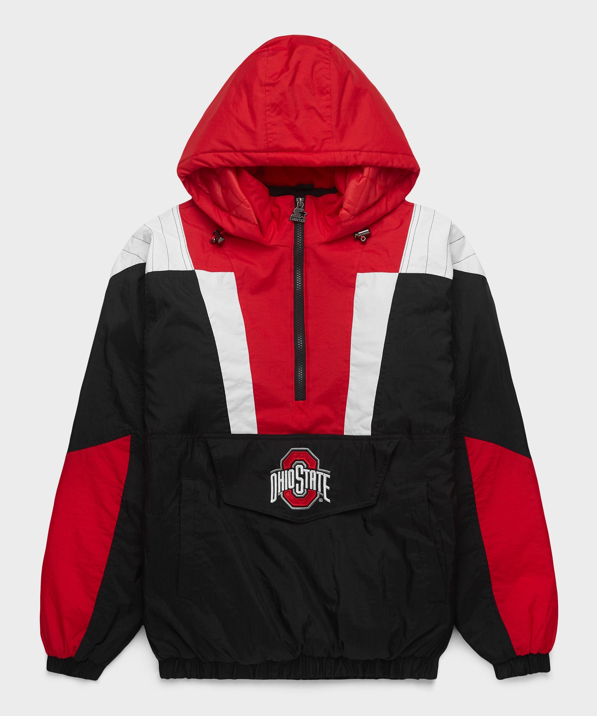 Ohio State Blackout Pullover Jacket Black