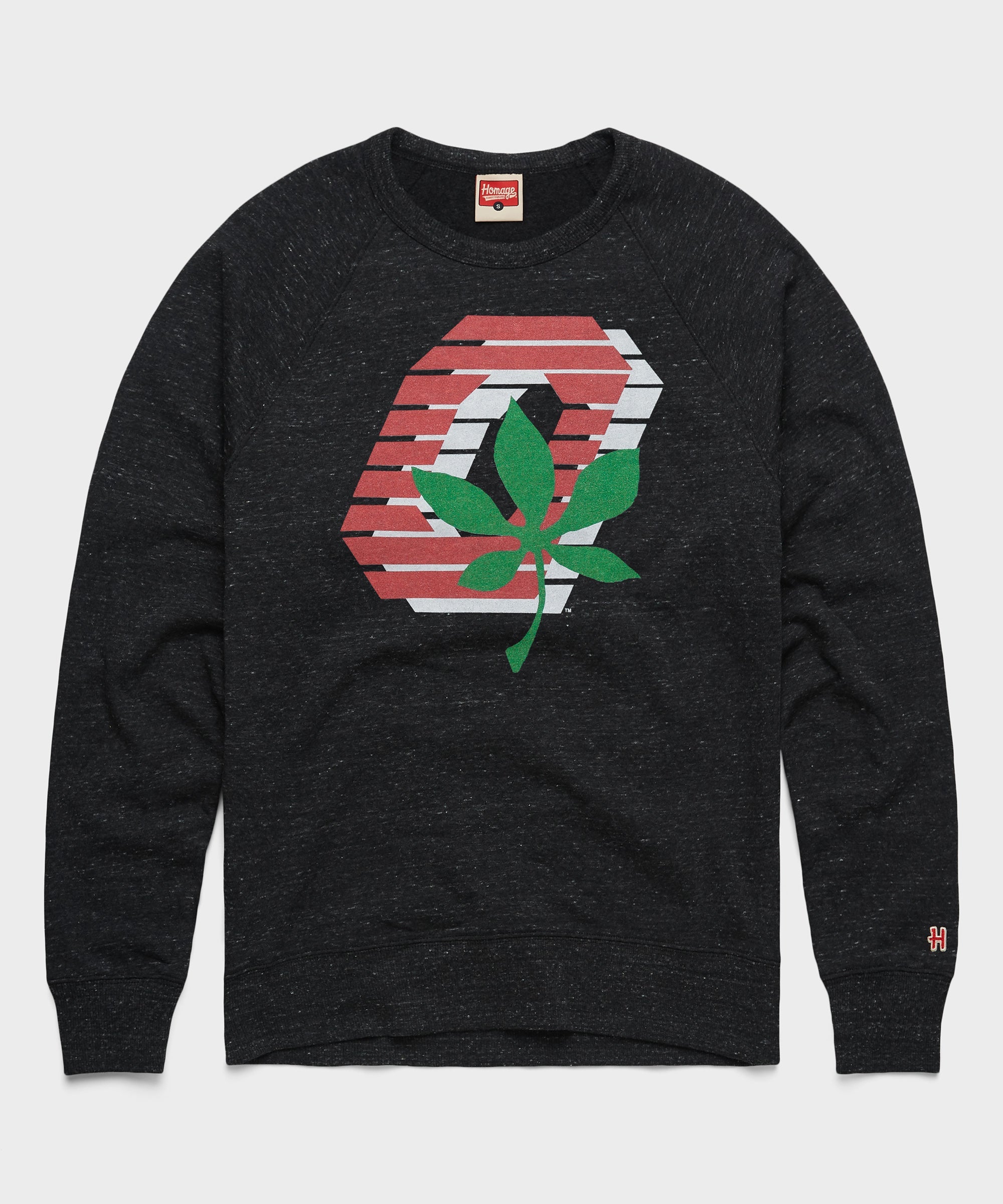 Ohio State Buckeye Leaf Crewneck