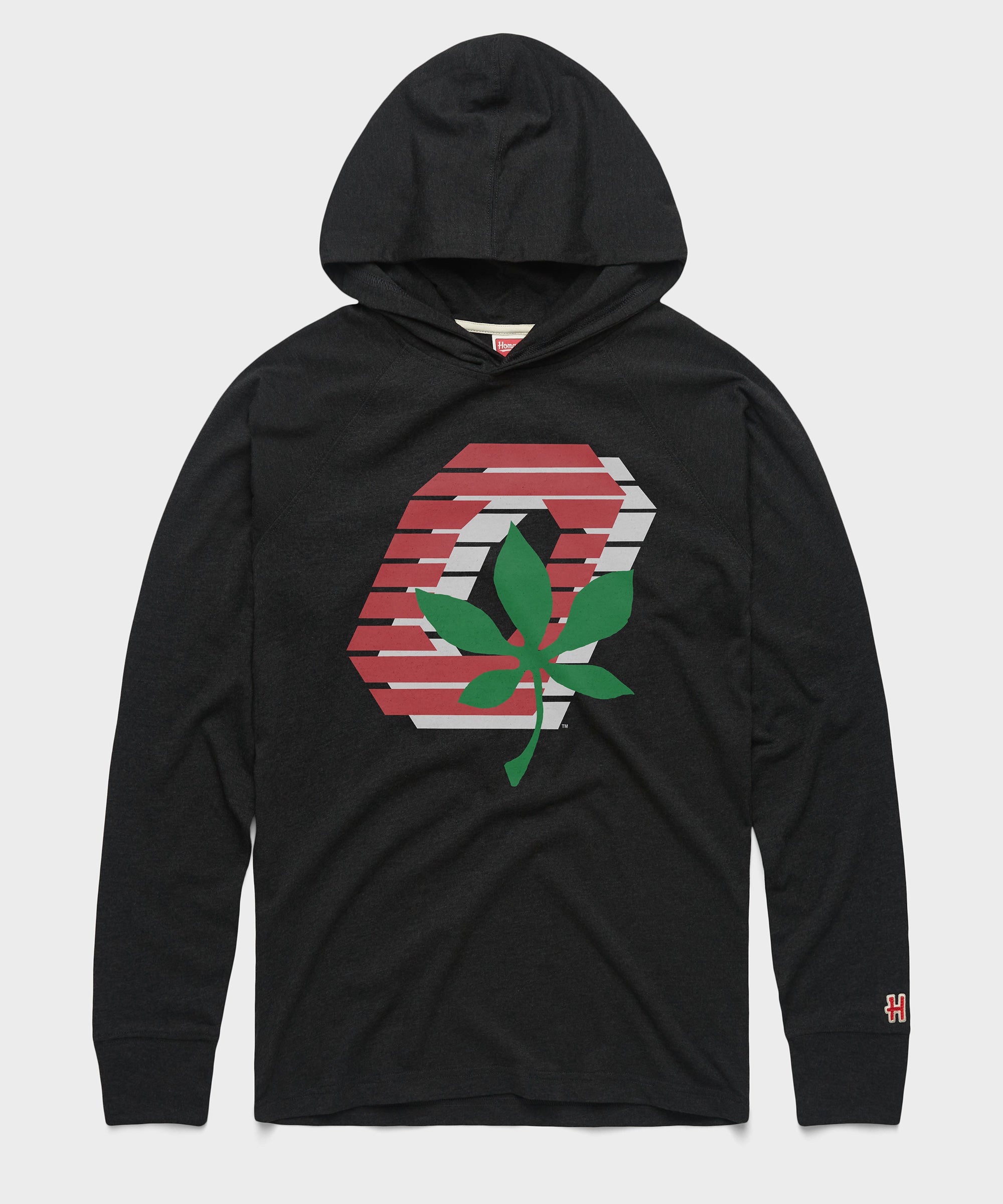 Ohio State Buckeye Leaf Lightweight Hoodie