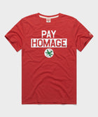 Ohio State Buckeye Leaf Pay Homage