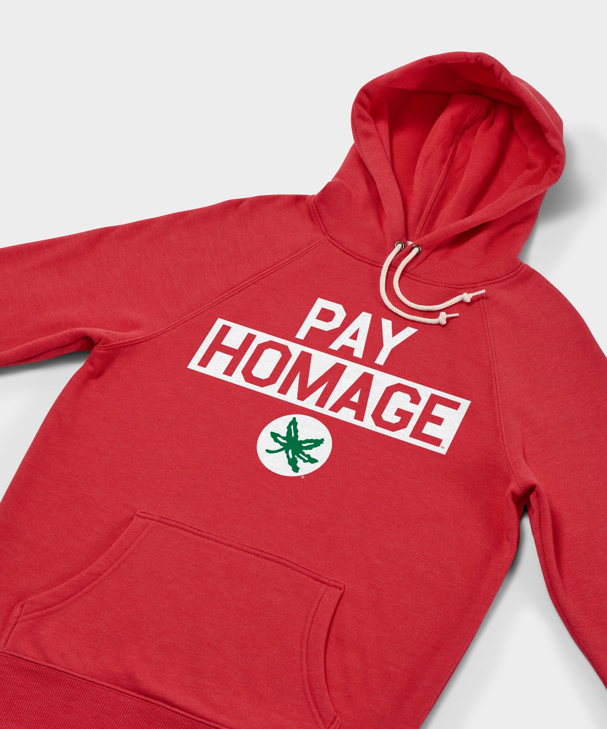 Ohio State Buckeye Leaf Pay Homage Hoodie