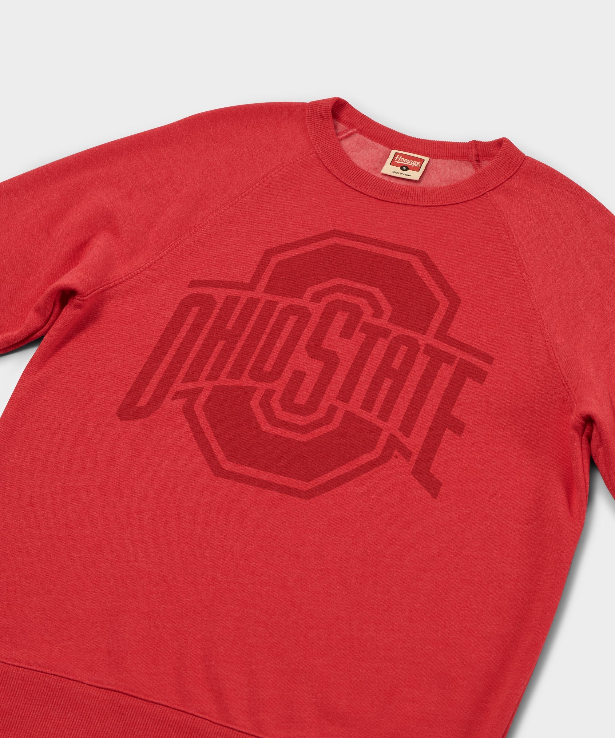 Ohio State Buckeyes All Scarlet Crewneck