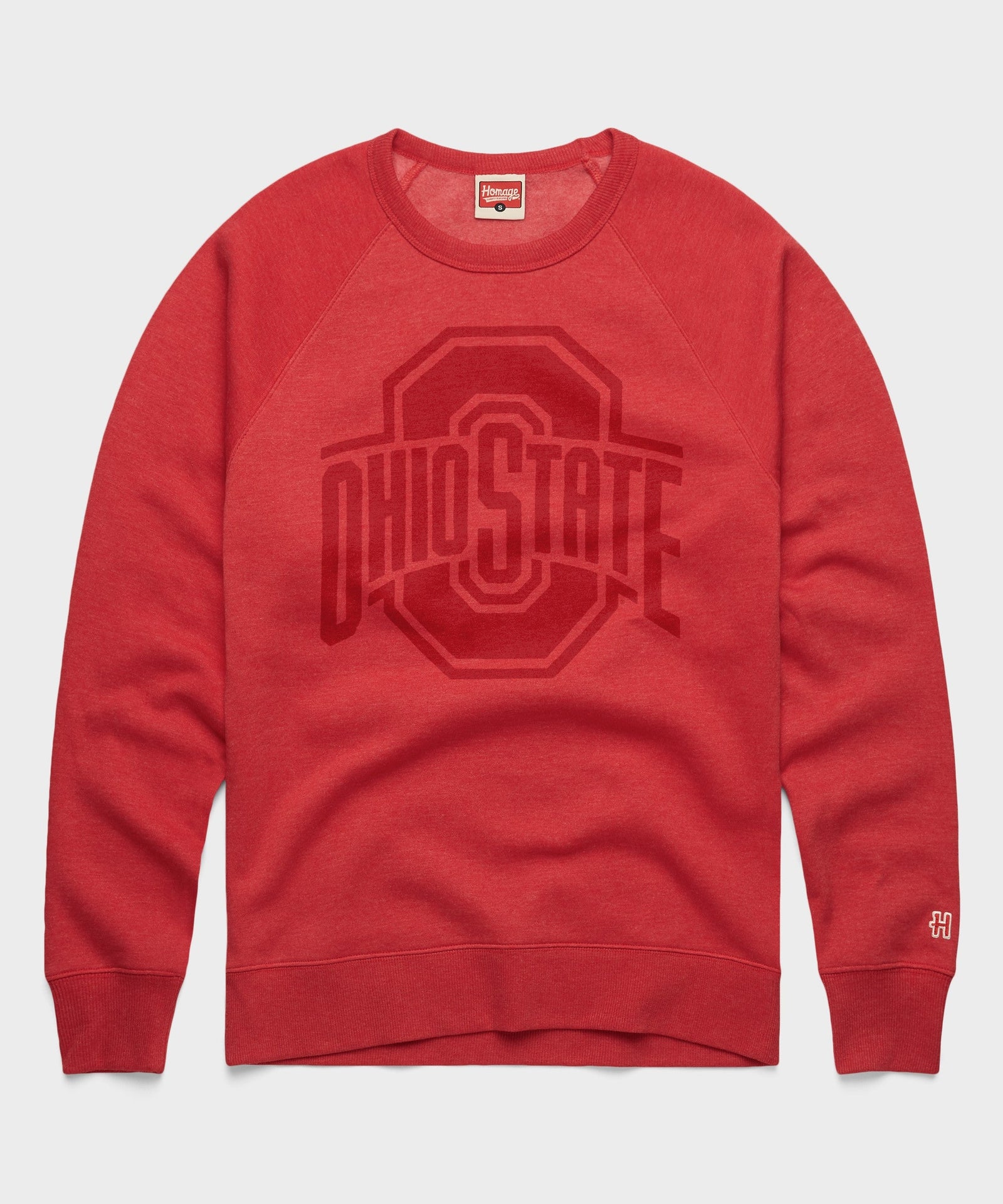 Ohio State Buckeyes All Scarlet Crewneck