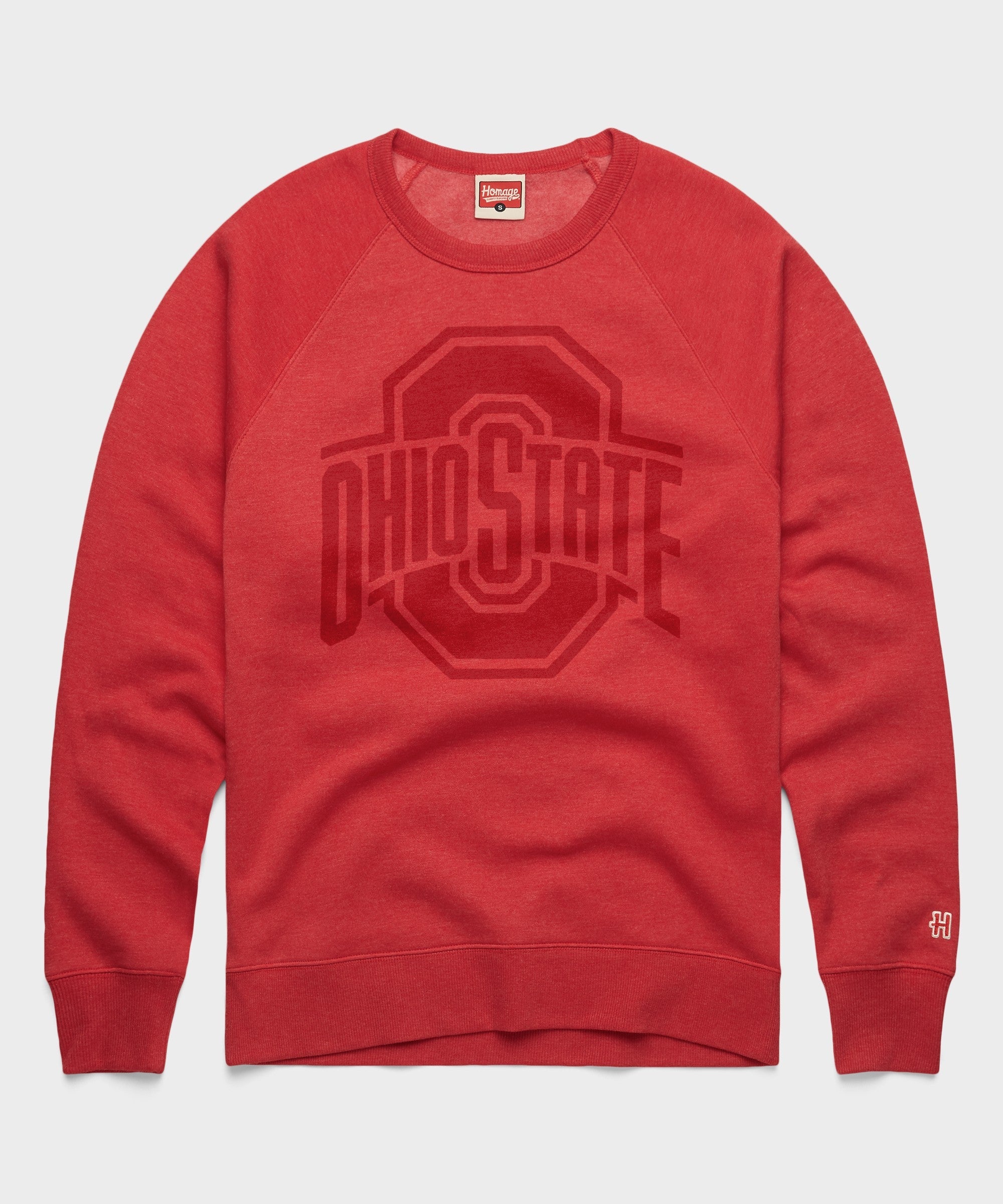 Ohio State Buckeyes All Scarlet Crewneck