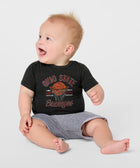 Ohio State Buckeyes Basketball Stripe Baby One Piece
