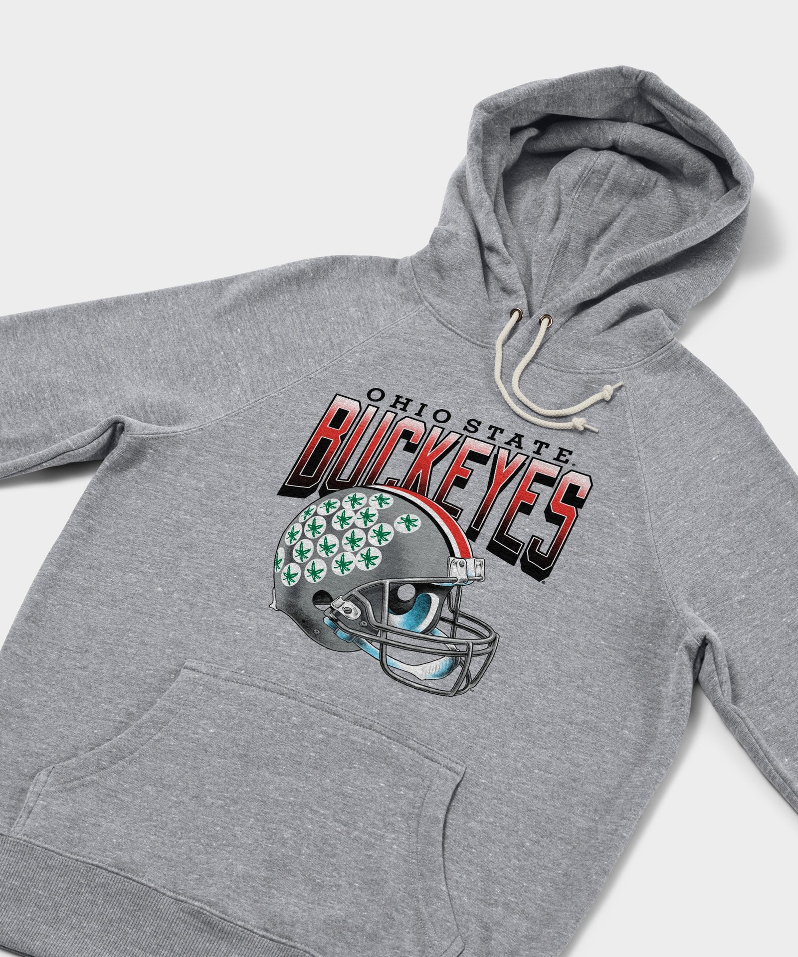 Ohio State Buckeyes Gradient Helmet Hoodie