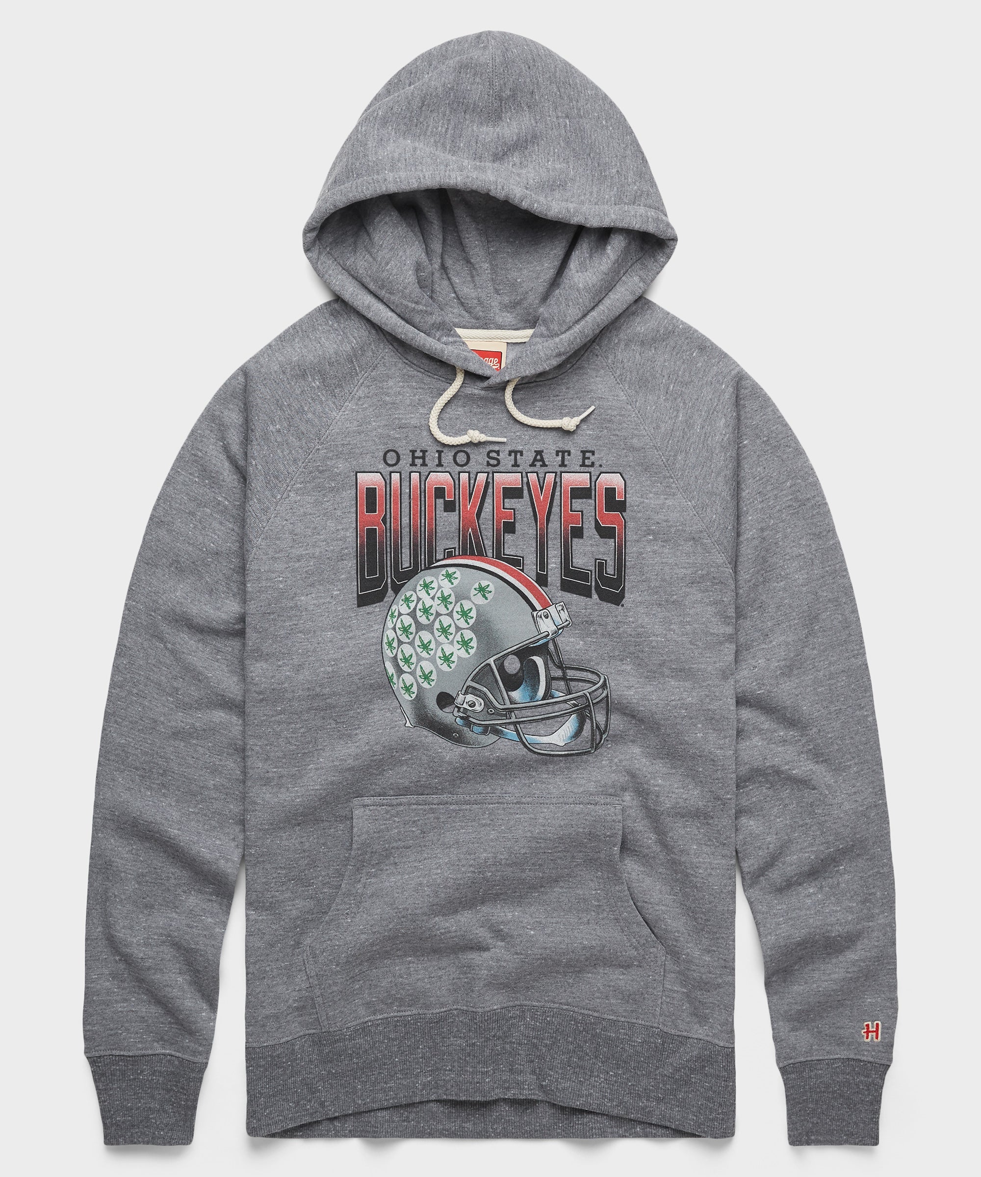 Ohio State Buckeyes Gradient Helmet Hoodie