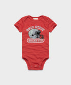 Ohio State Buckeyes Helmet Baby One Piece