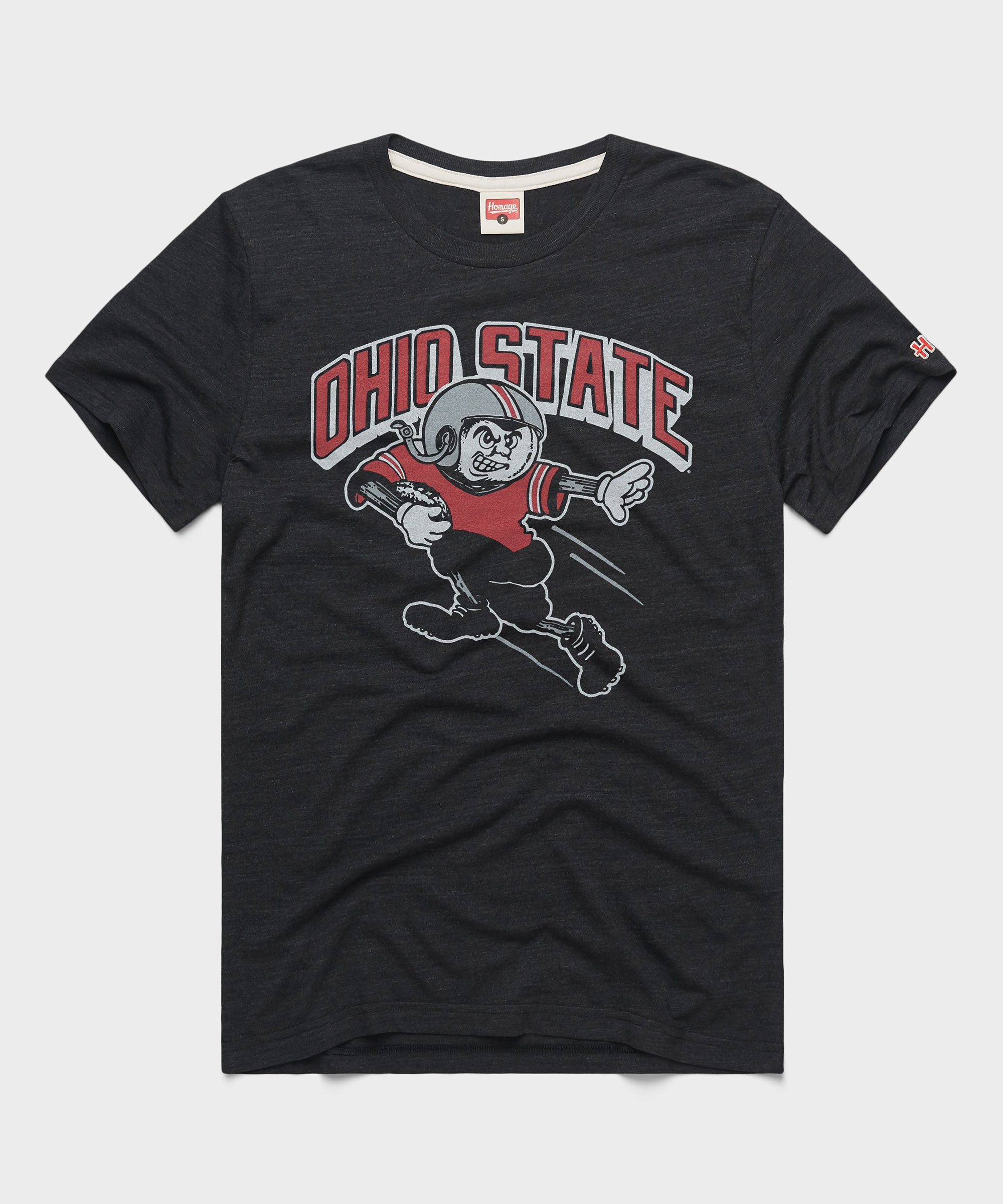 Ohio State Down The Field Charcoal