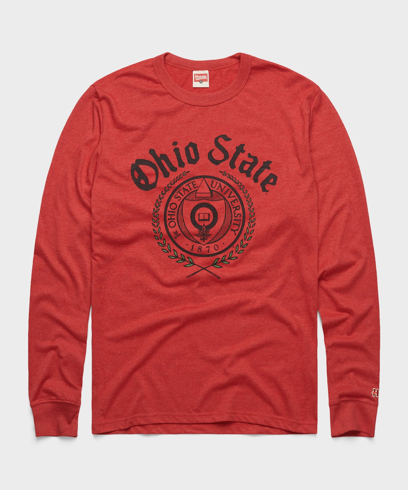 Ohio State Old English Seal Long Sleeve Tee
