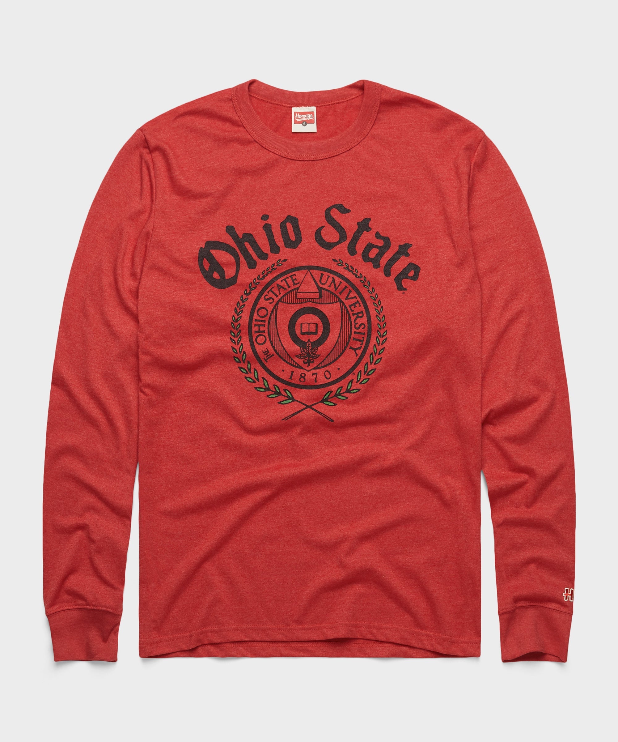 Ohio State Old English Seal Long Sleeve Tee