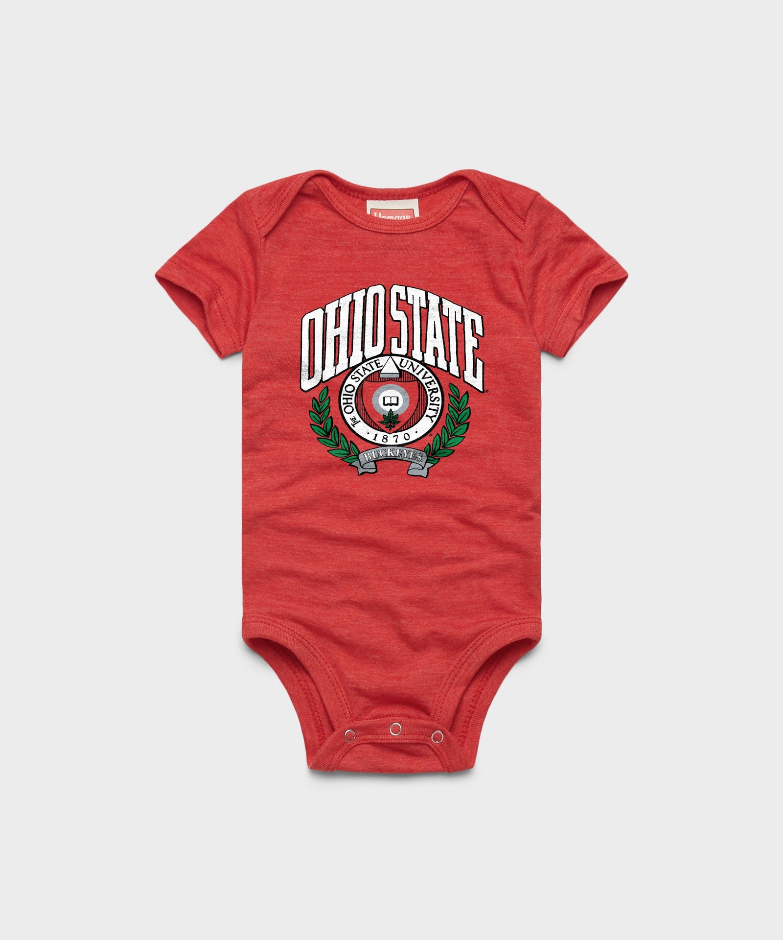 Ohio State Seal Bold Baby One Piece