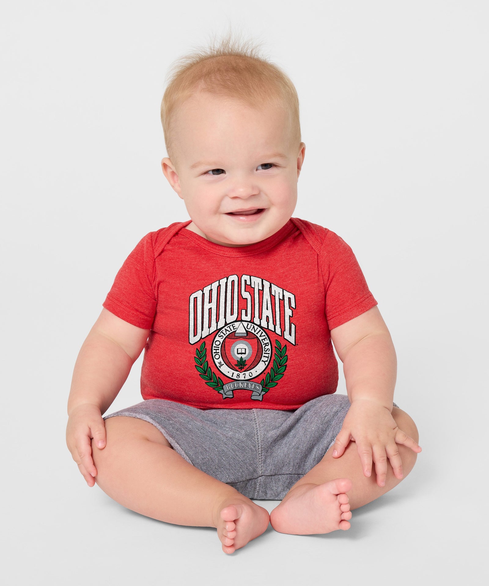 Ohio State Seal Bold Baby One Piece