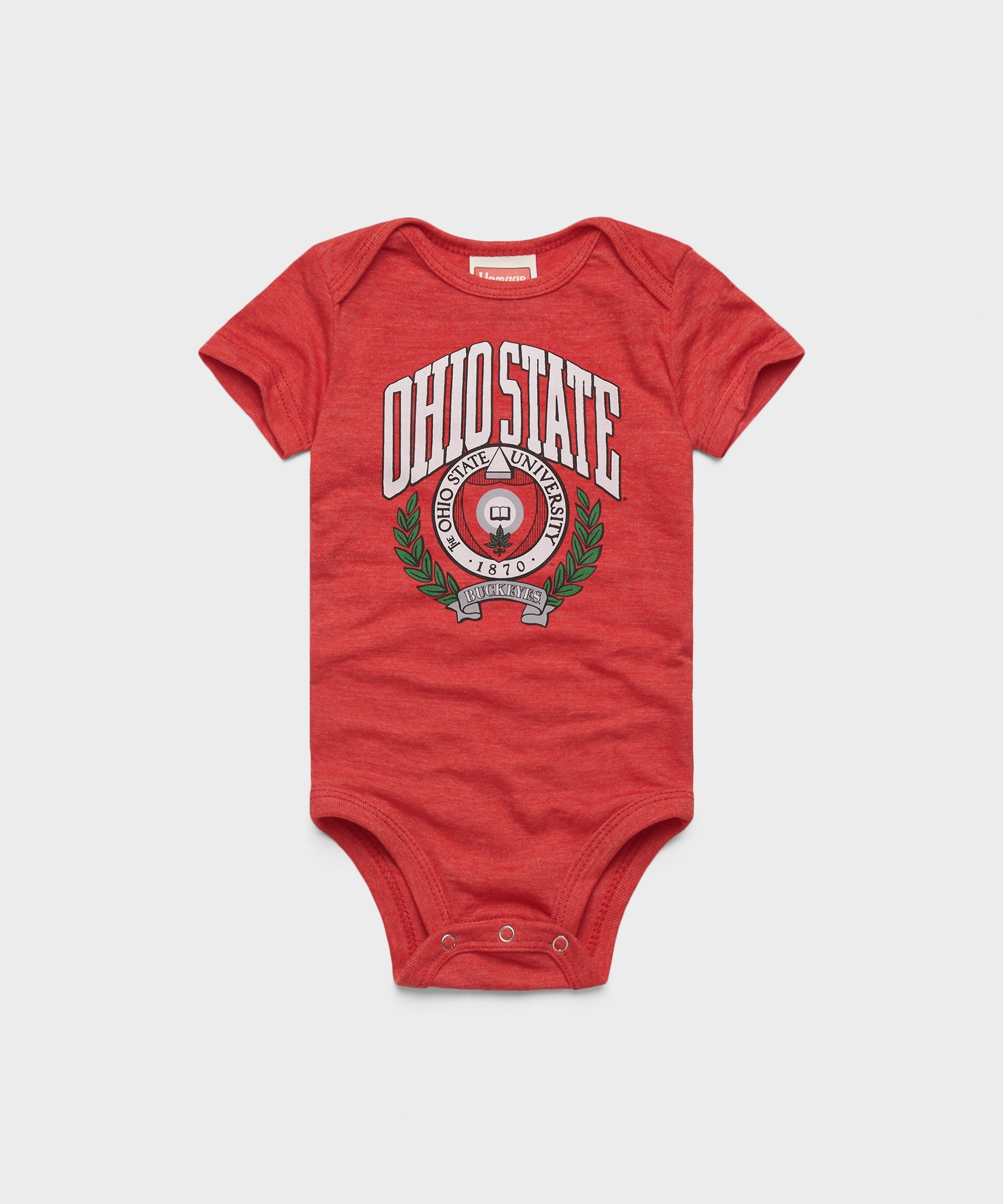 Ohio State Seal Bold Baby One Piece