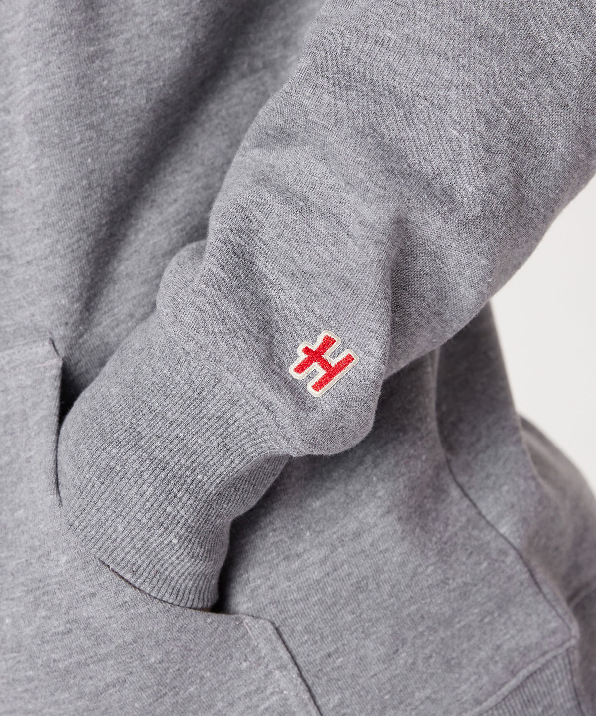 Ohio State University Seal Applique Quarter Zip Pullover