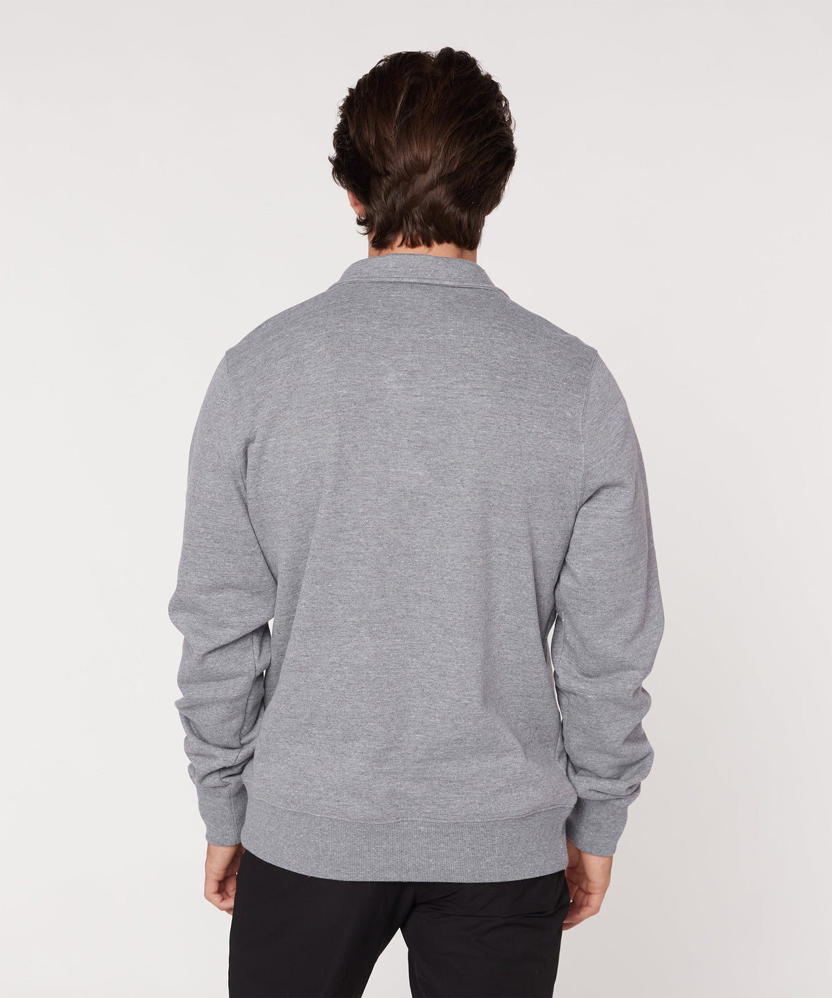 Ohio State University Seal Applique Quarter Zip Pullover