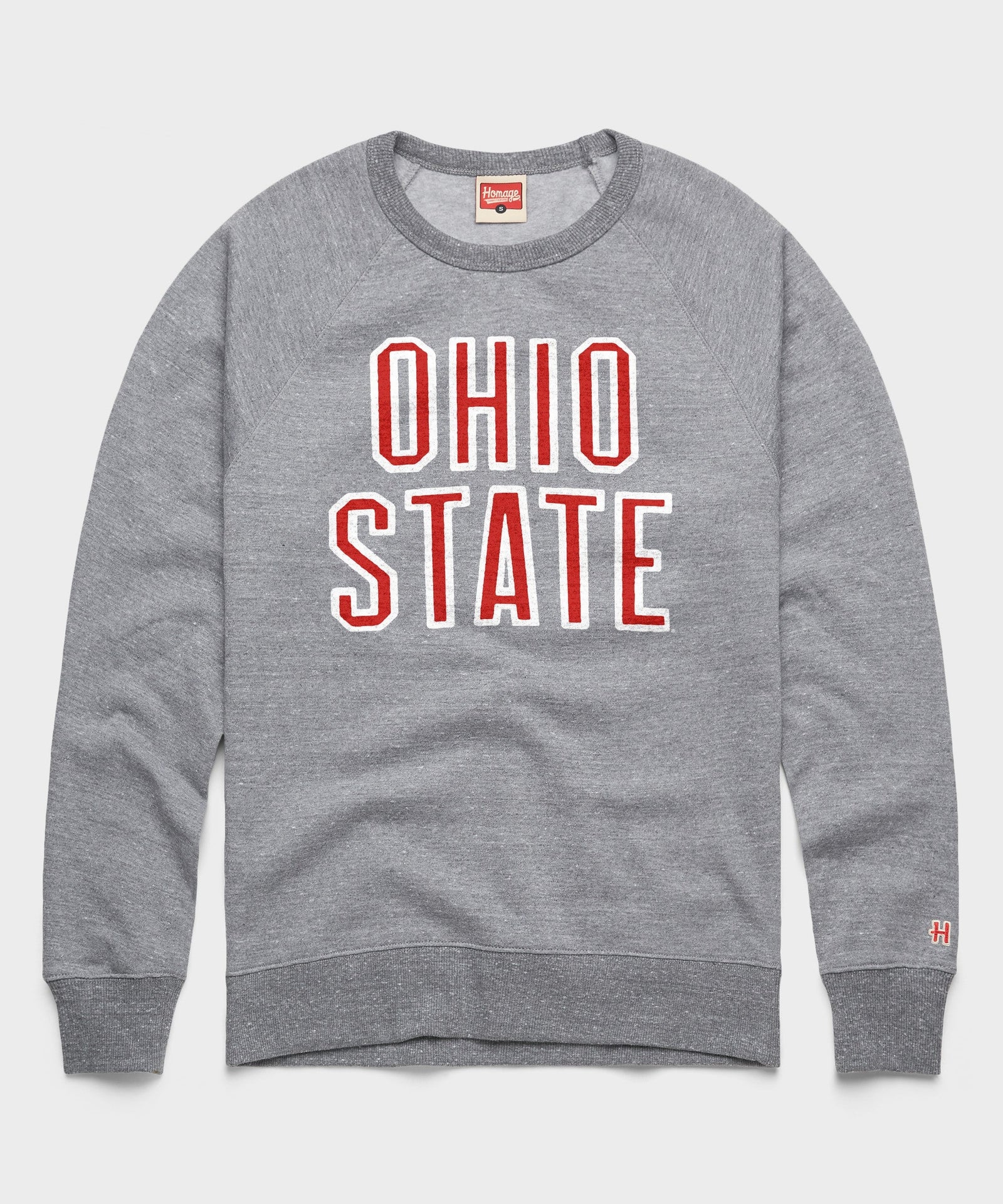 Ohio State Vintage Block Crewneck
