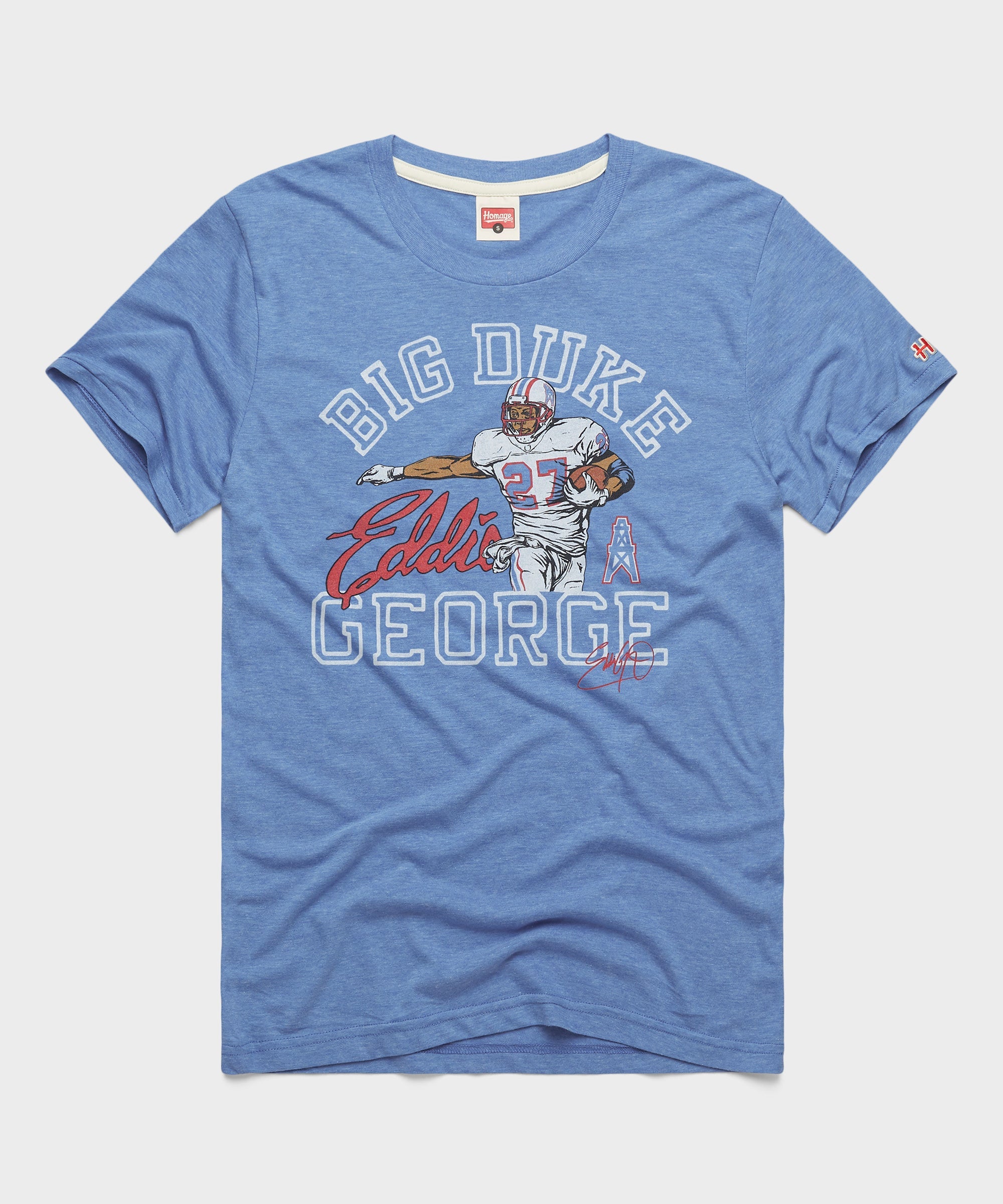 Oilers Eddie George Signature