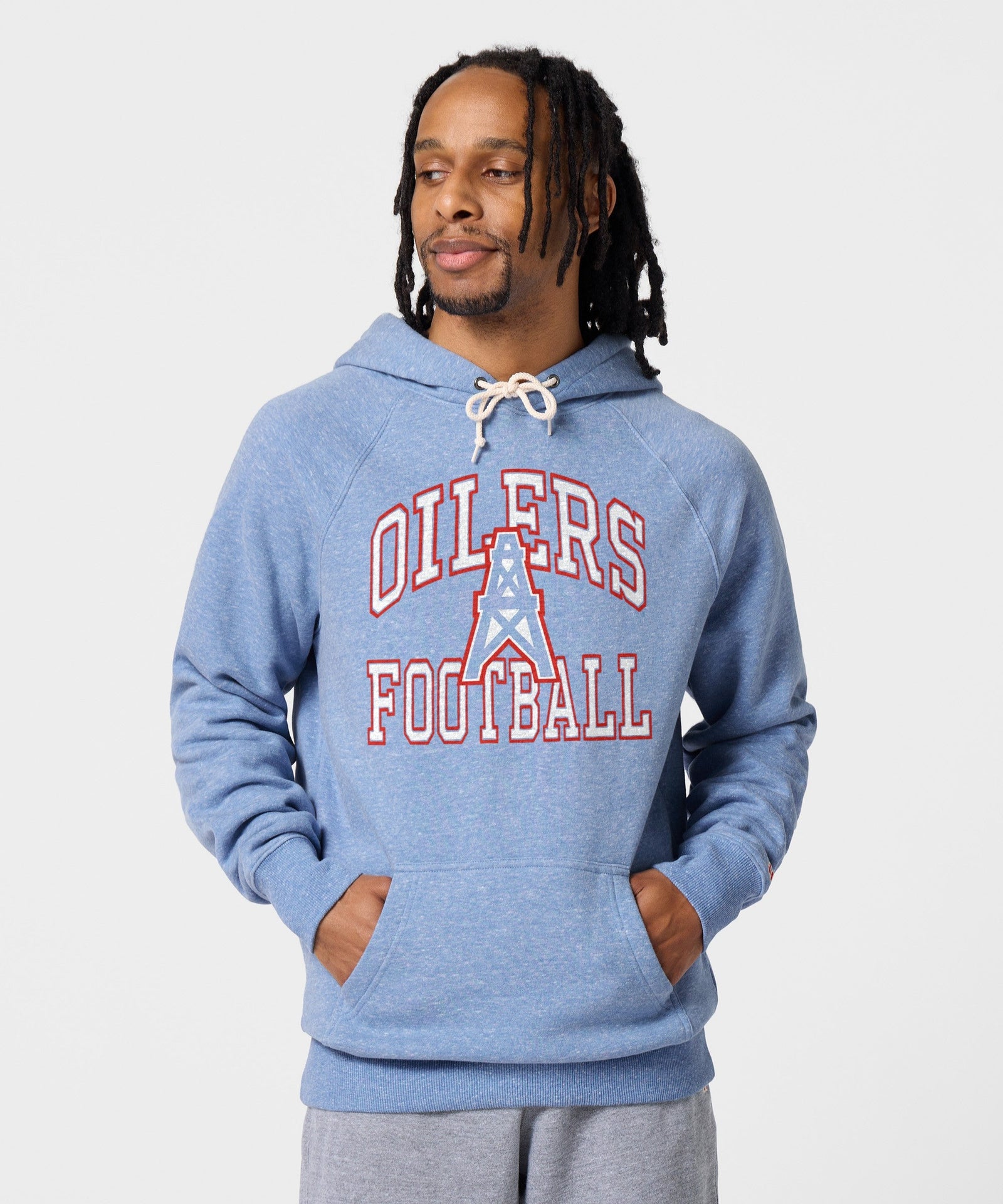 Oilers Football Arch Hoodie