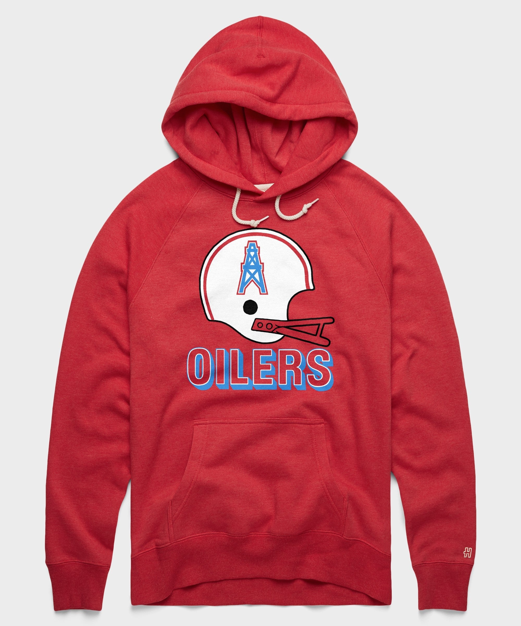 Oilers Football Big Helmet Hoodie