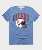 Oilers Football Helmet Retro