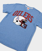 Oilers Football Helmet Retro