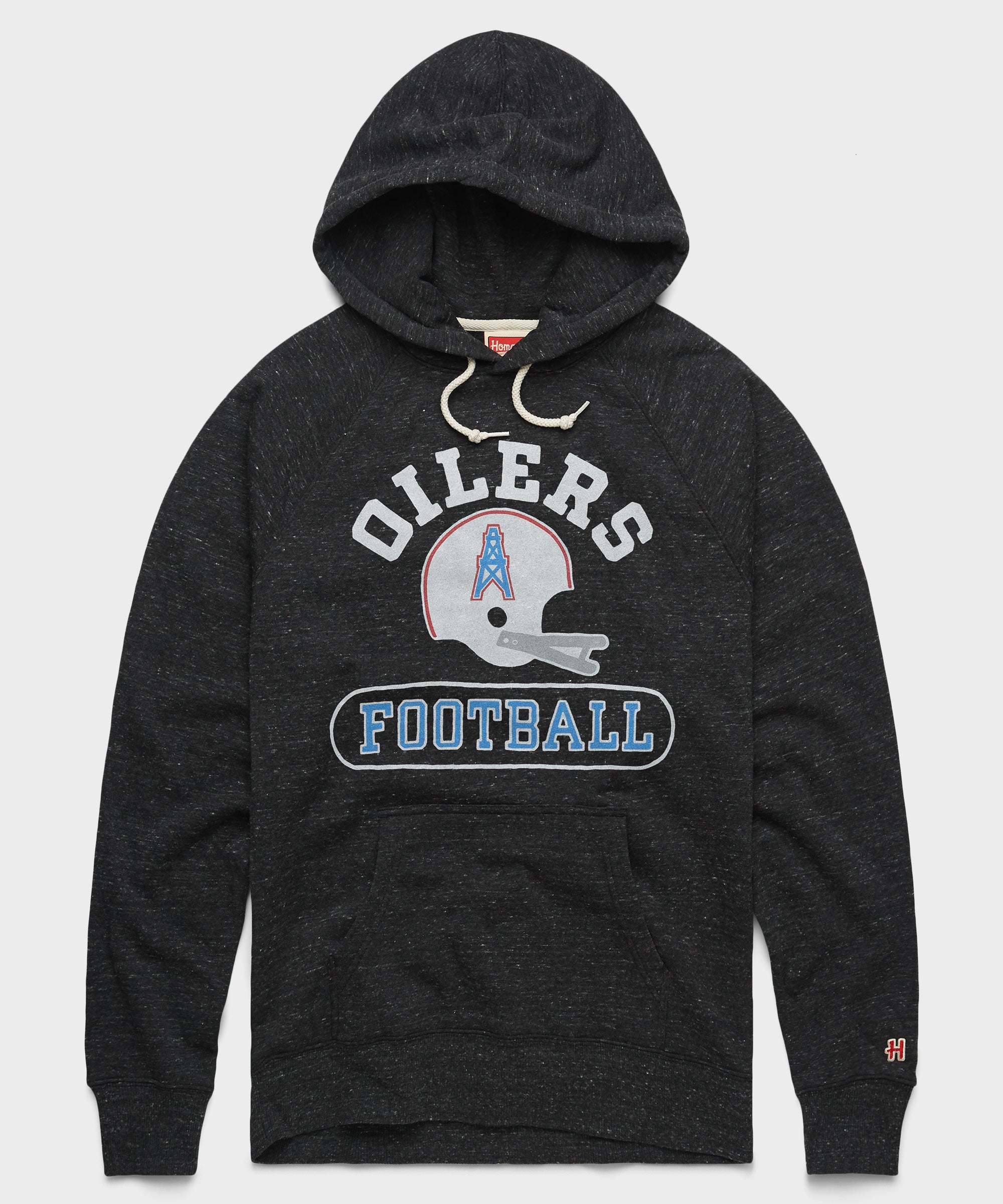 Oilers Football Throwback Helmet Hoodie
