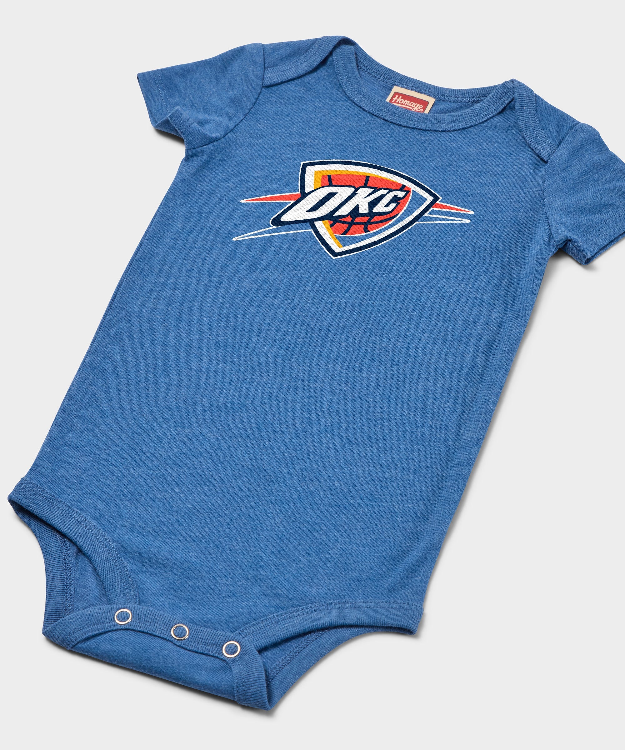 Okc Thunder Logo Baby One Piece
