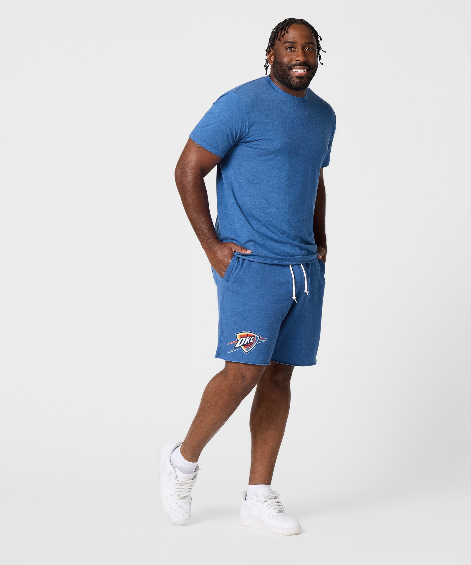 Okc Thunder Logo Sweat Shorts