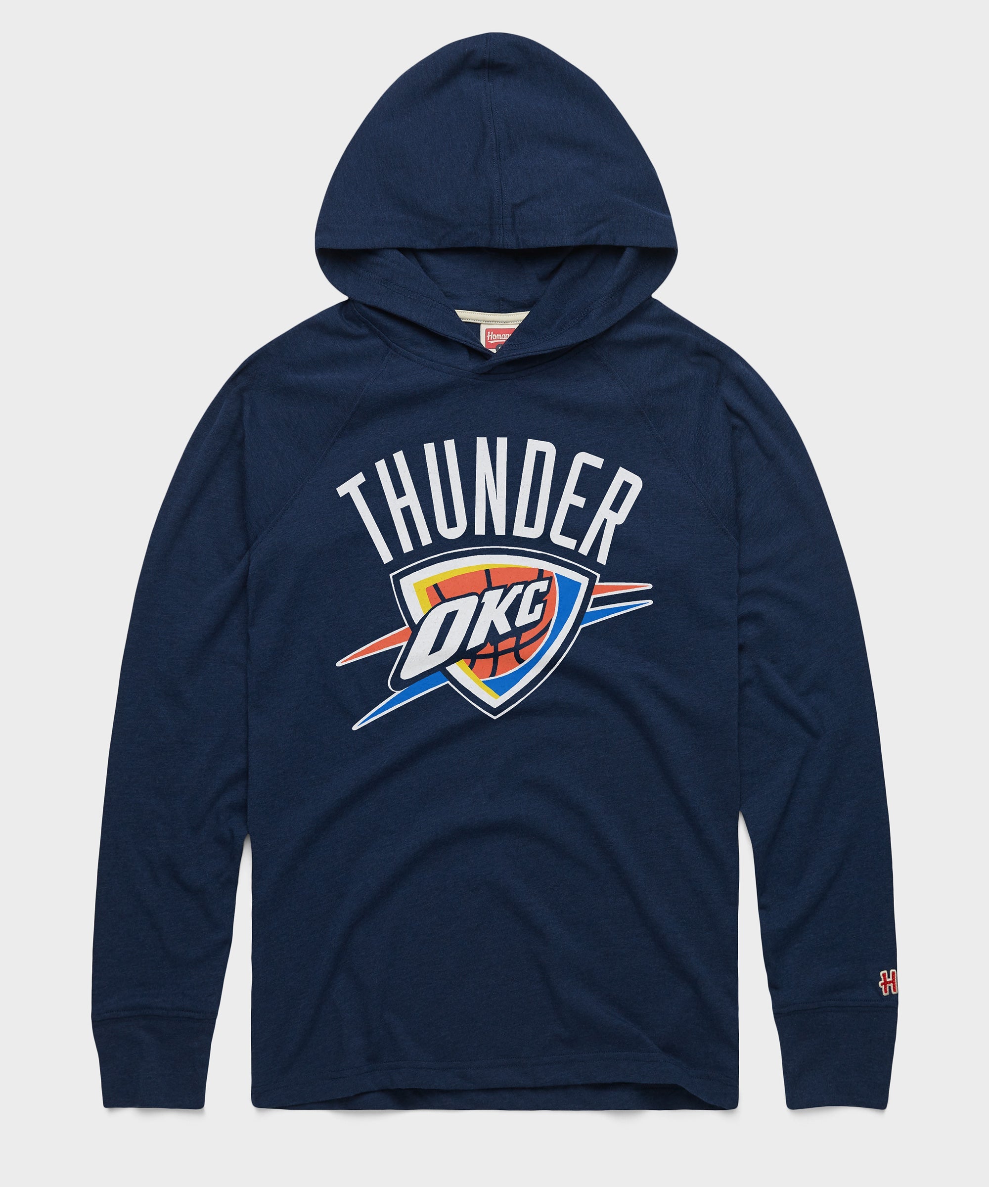 Oklahoma City Thunder Arch Lightweight Hoodie Navy