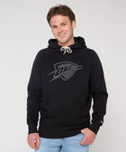 Oklahoma City Thunder Logo Blackout Hoodie