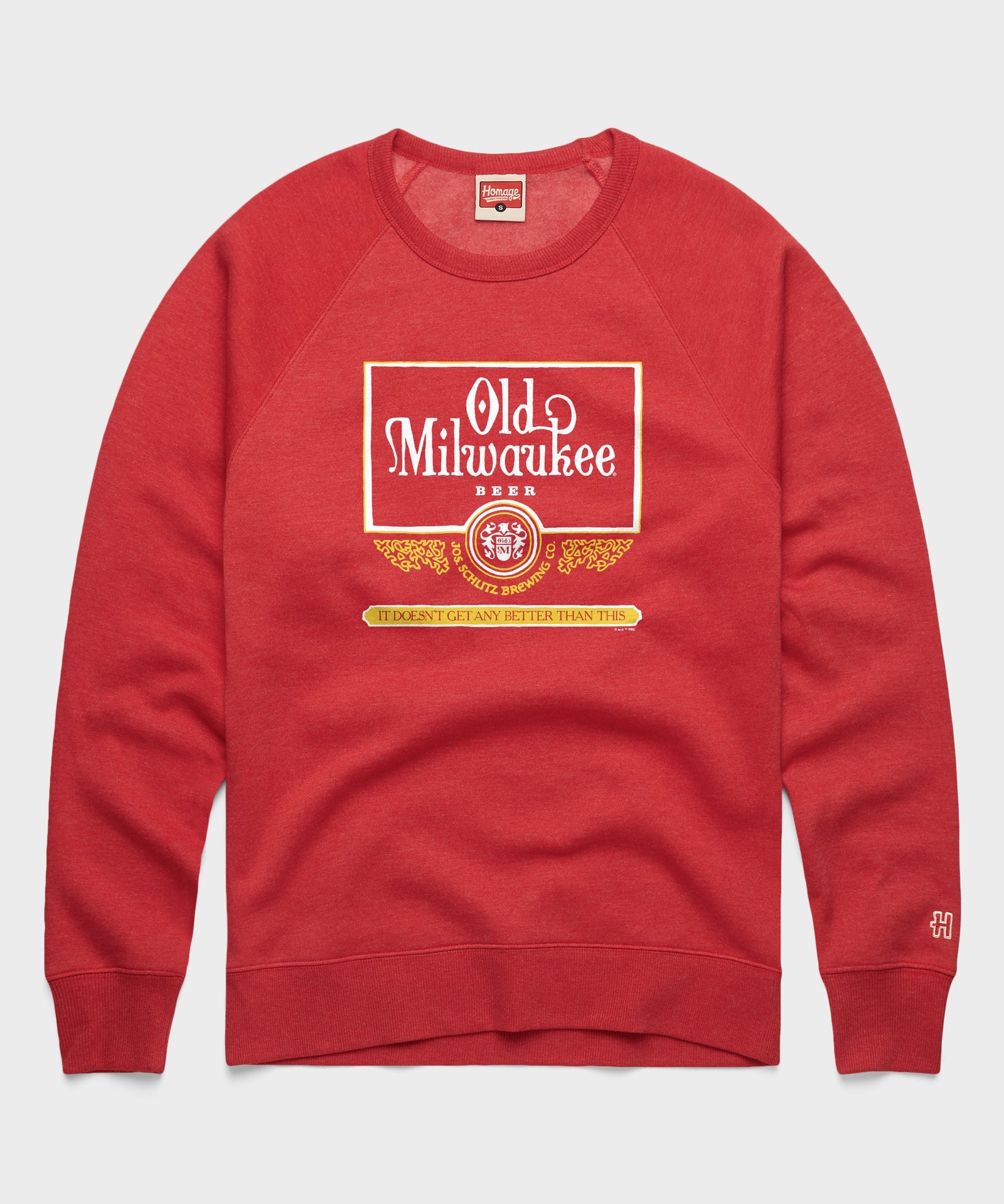 Old Milwaukee Beer Crewneck