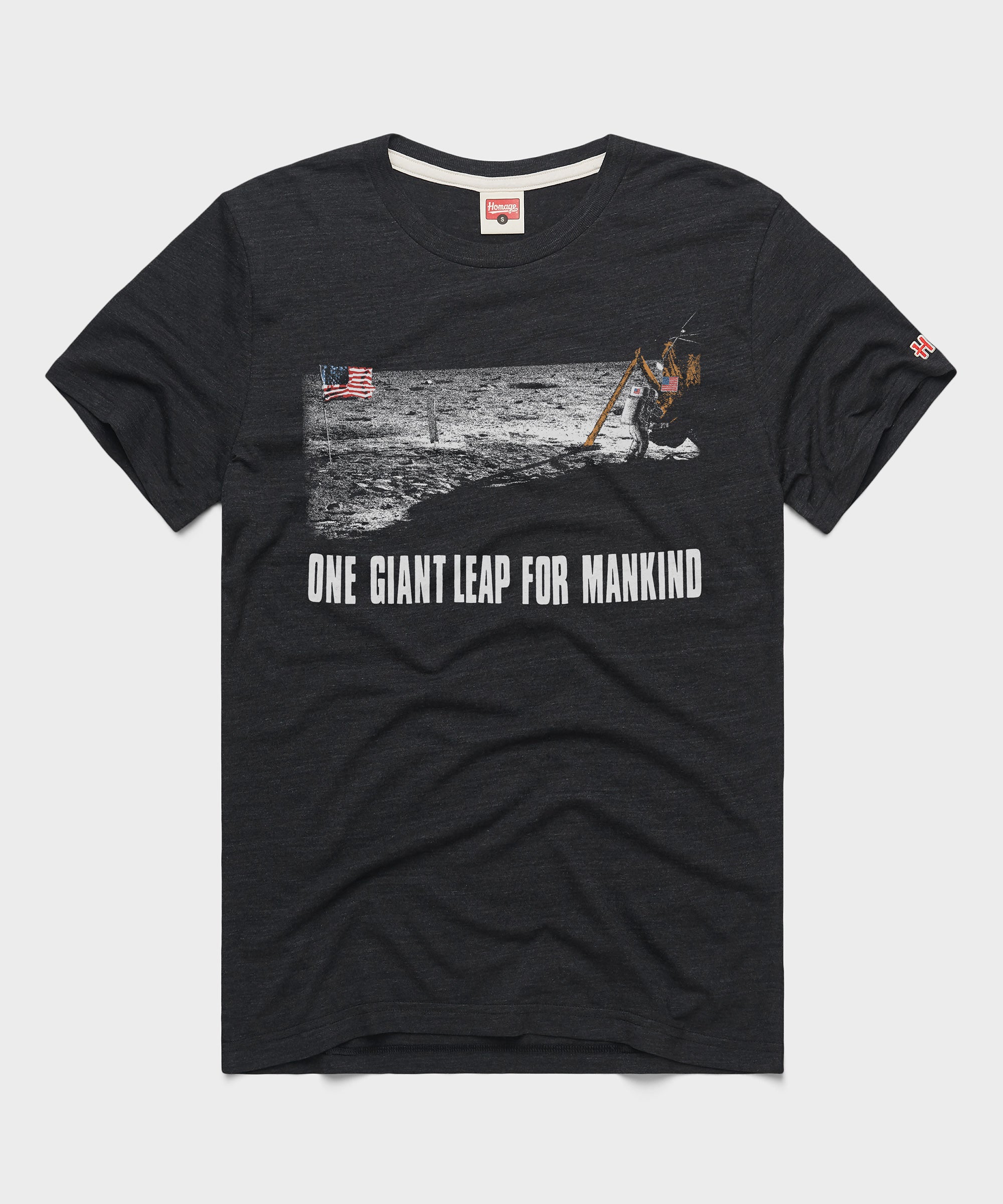 One Giant Leap For Mankind Charcoal