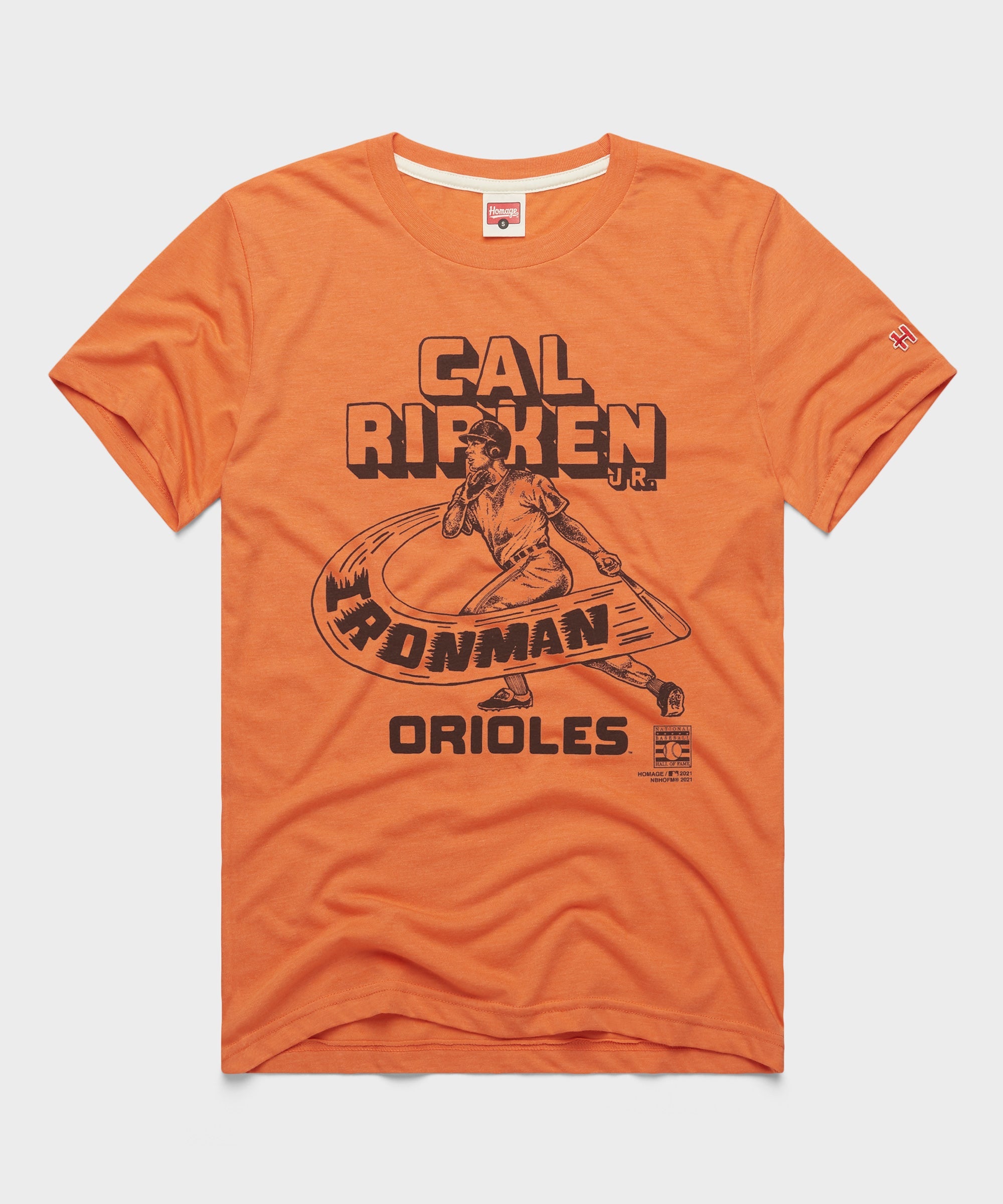 Orioles Cal Ripken Jr. Iron Man Orange