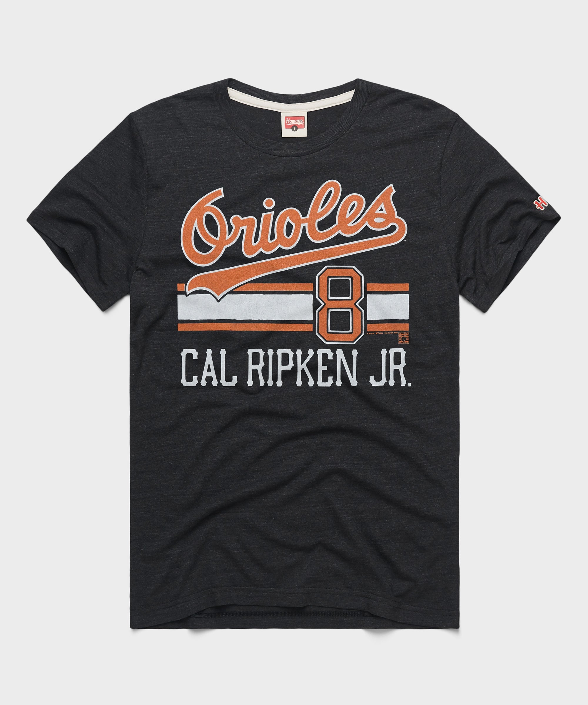 Orioles Cal Ripken Jr. Signature Jersey Charcoal