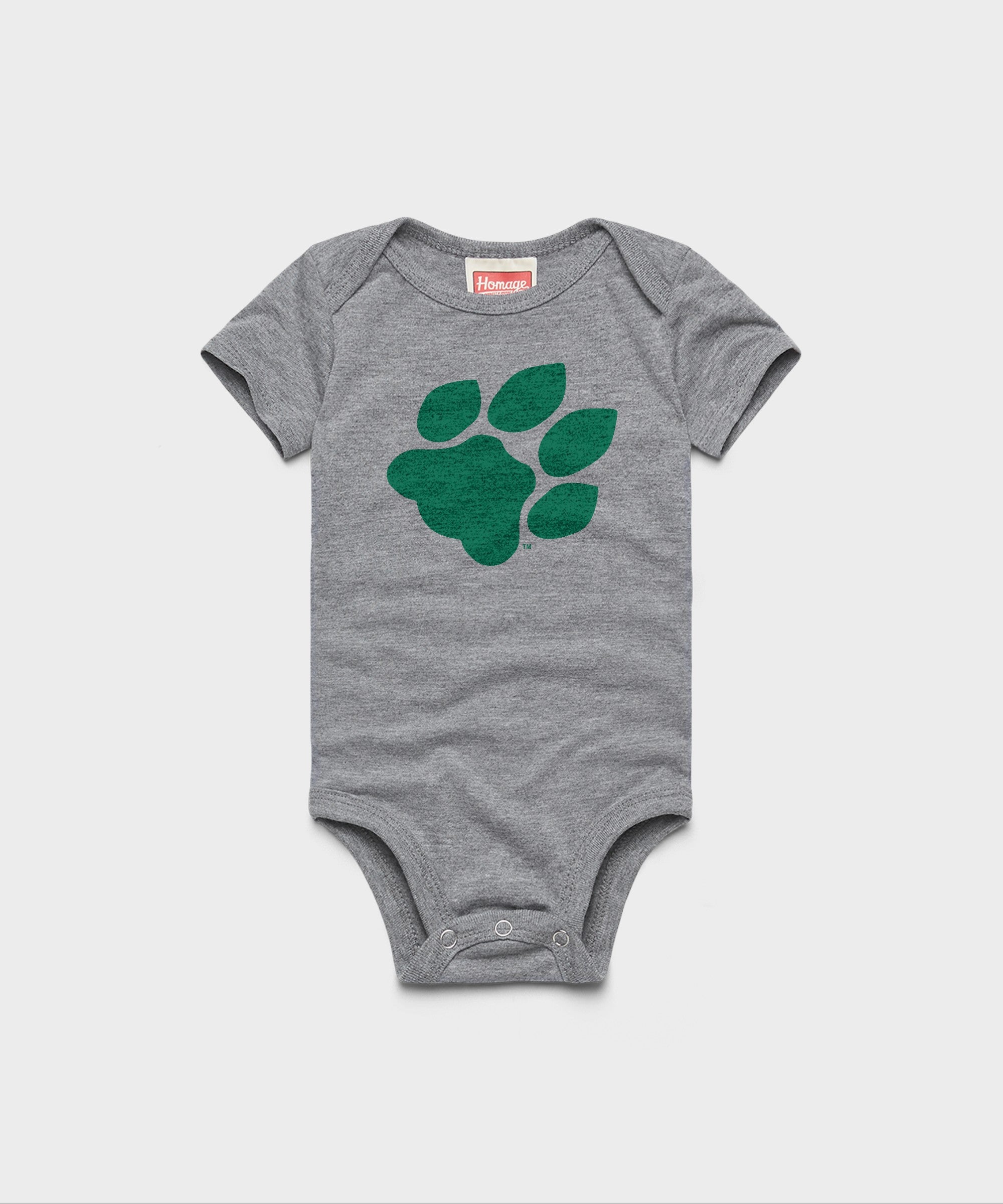 Ou Pawprint Baby One Piece