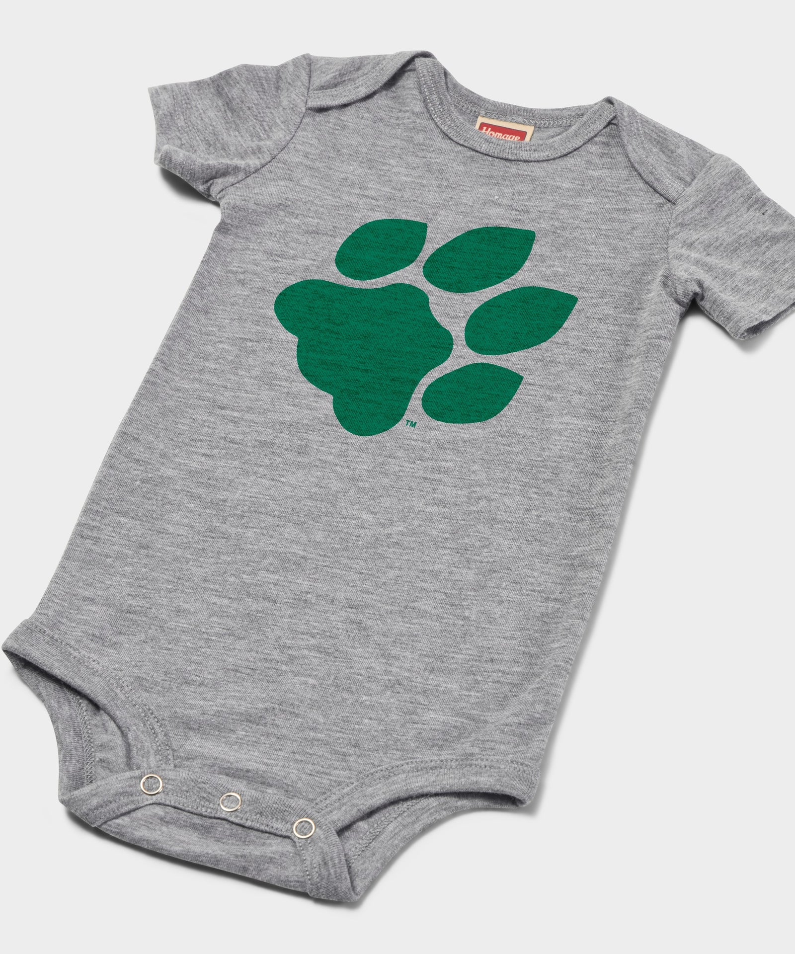 Ou Pawprint Baby One Piece