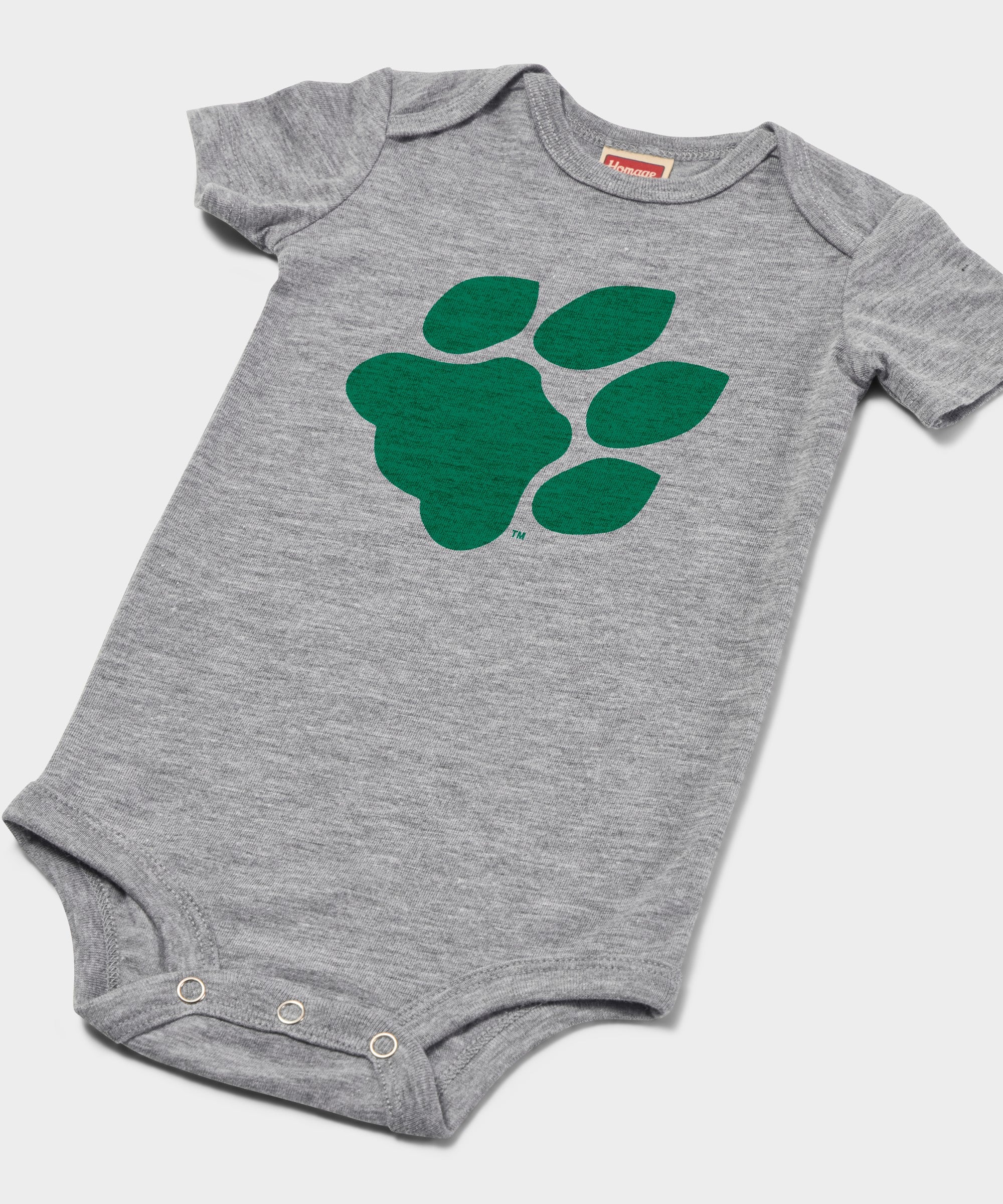 Ou Pawprint Baby One Piece