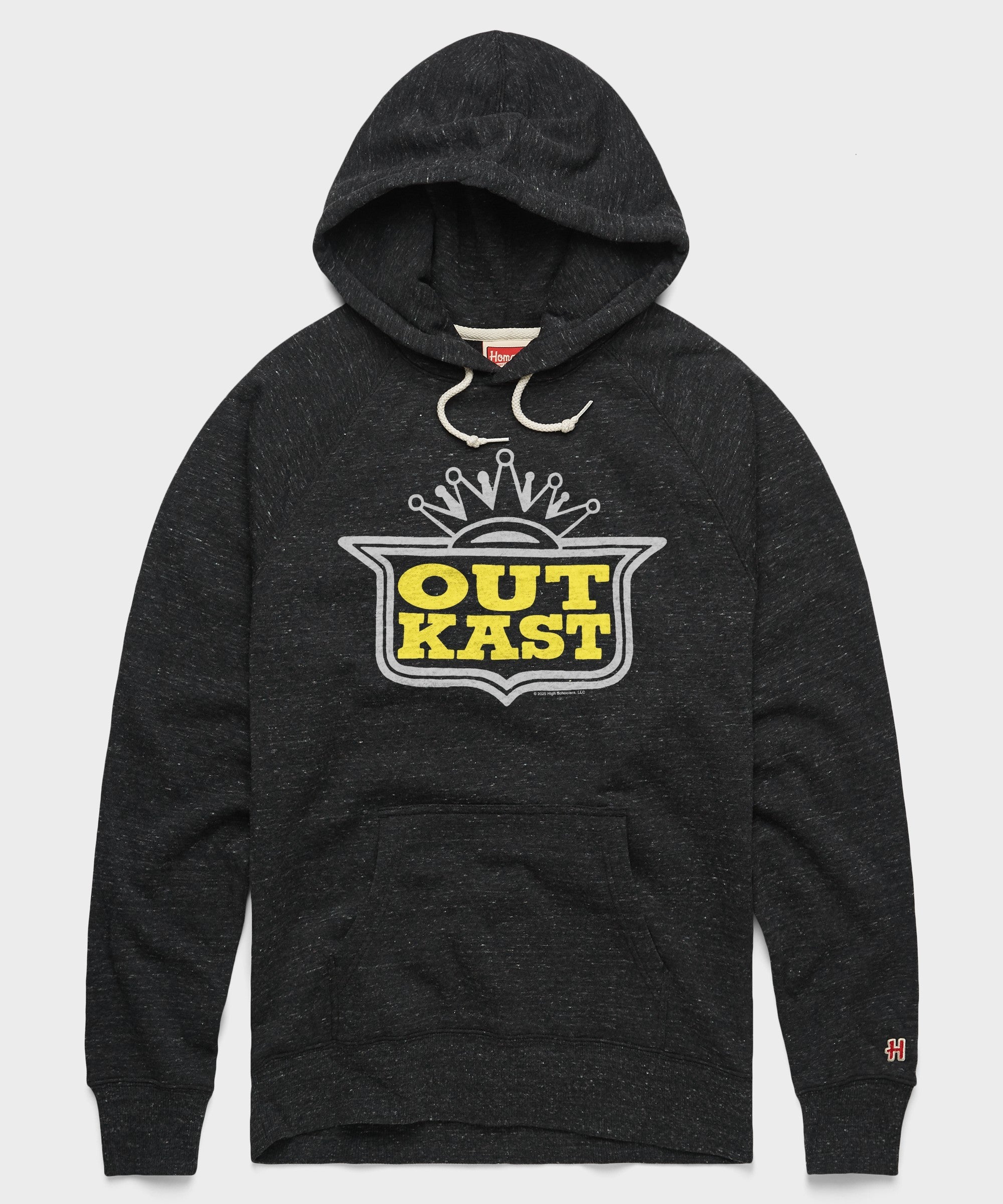 Outkast Logo Hoodie Charcoal